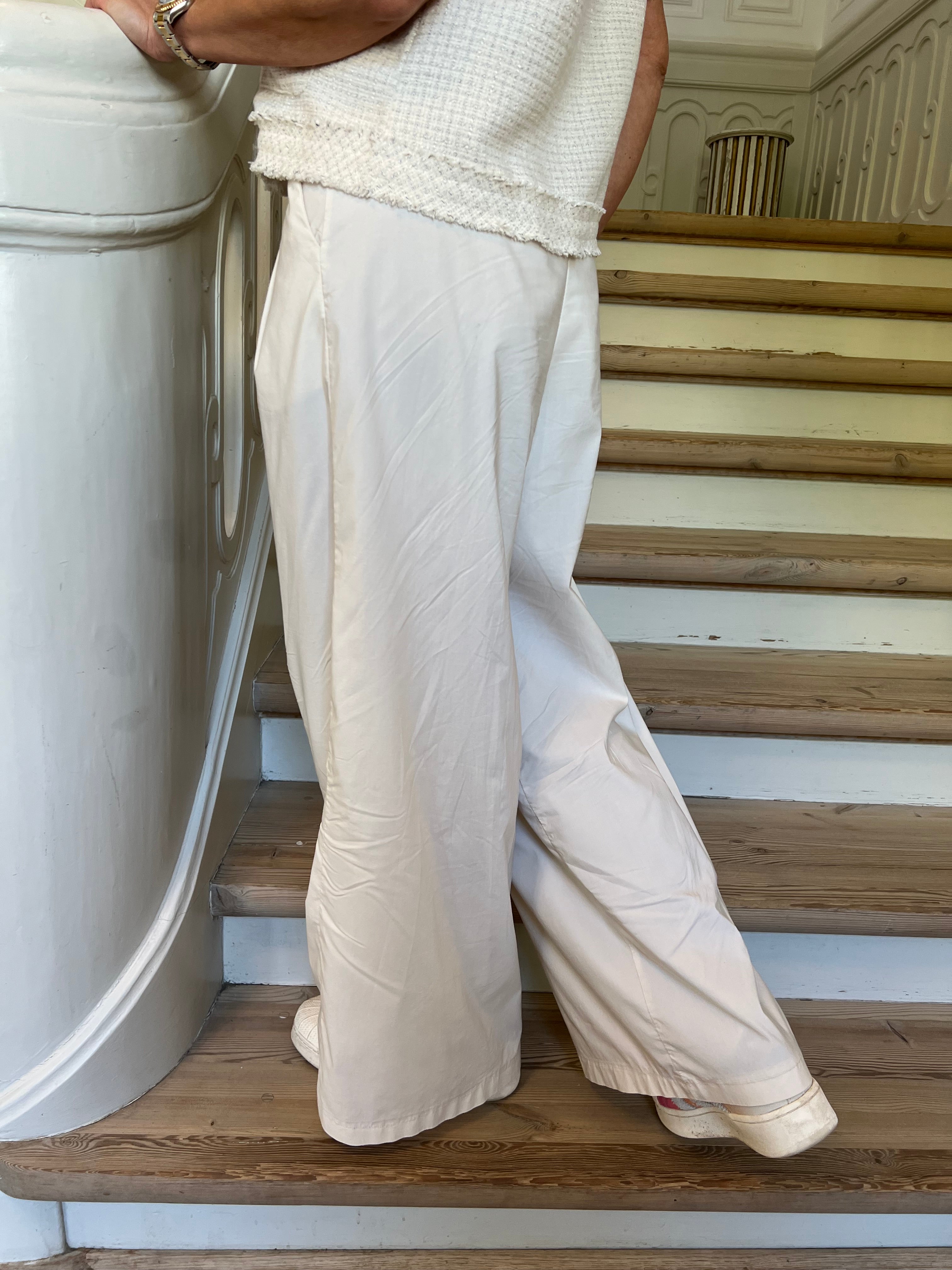 Davina wideleg pant cream