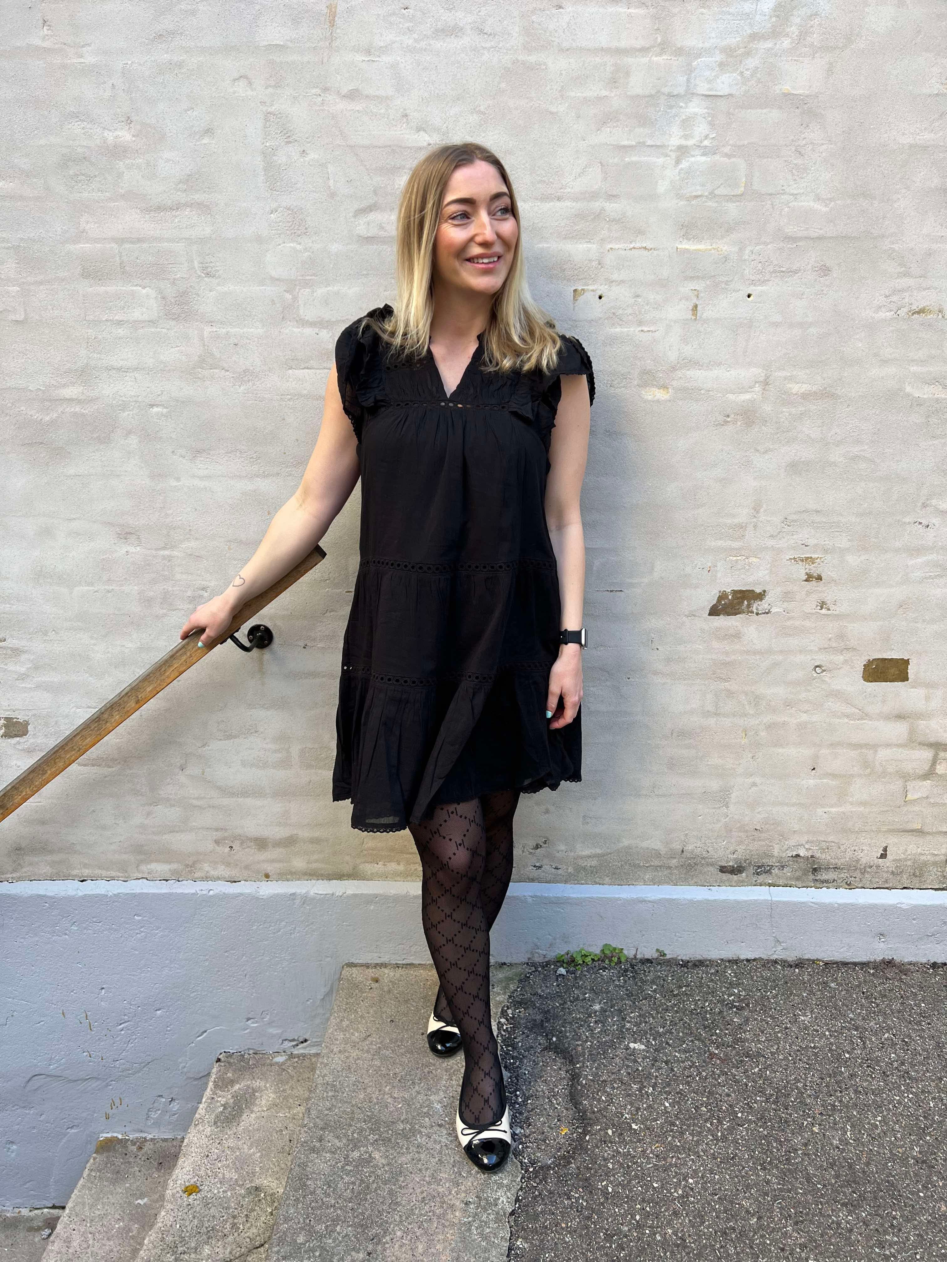 Jamma Voile dress black