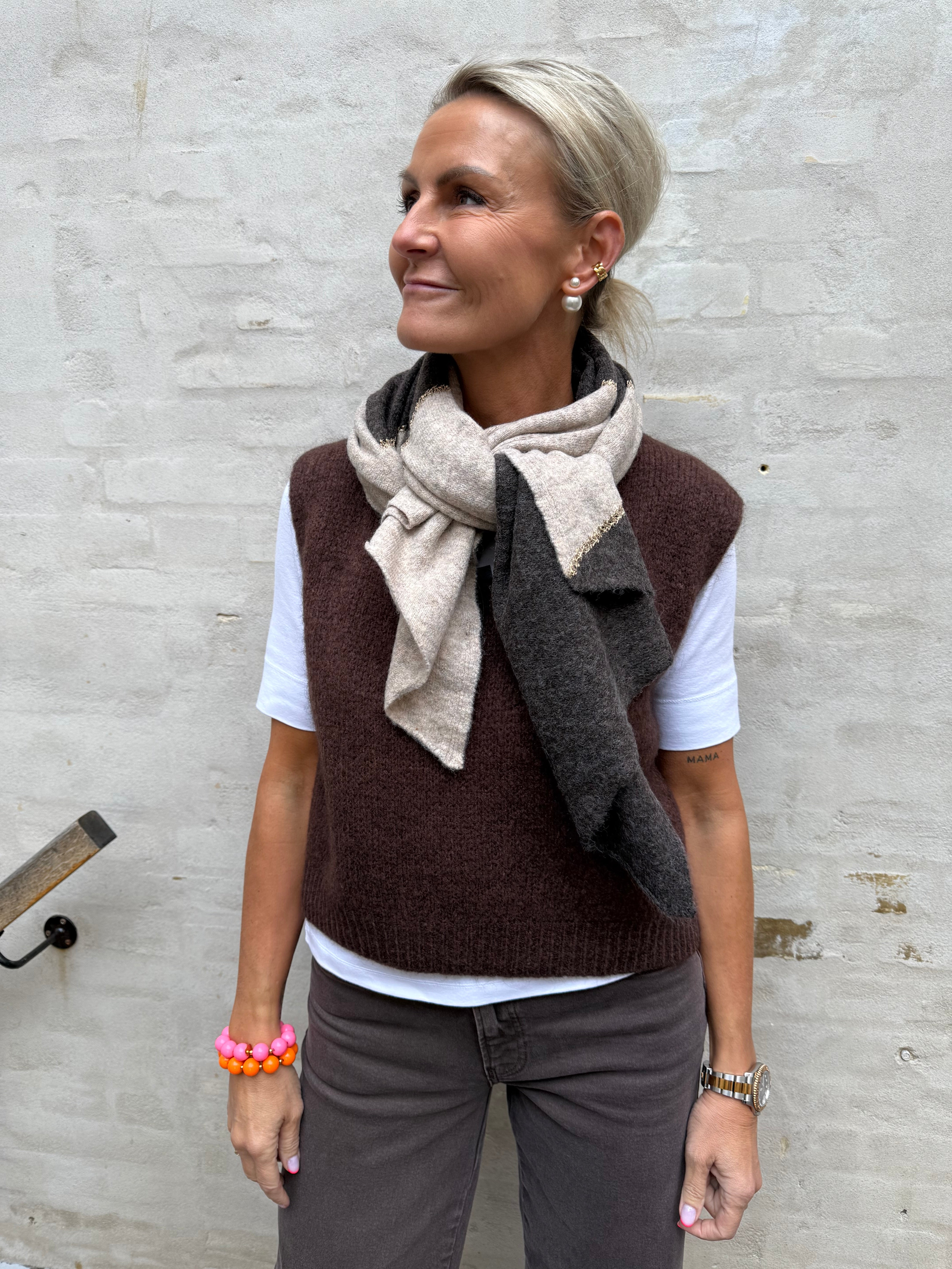 Marlene Vest - Chokolate
