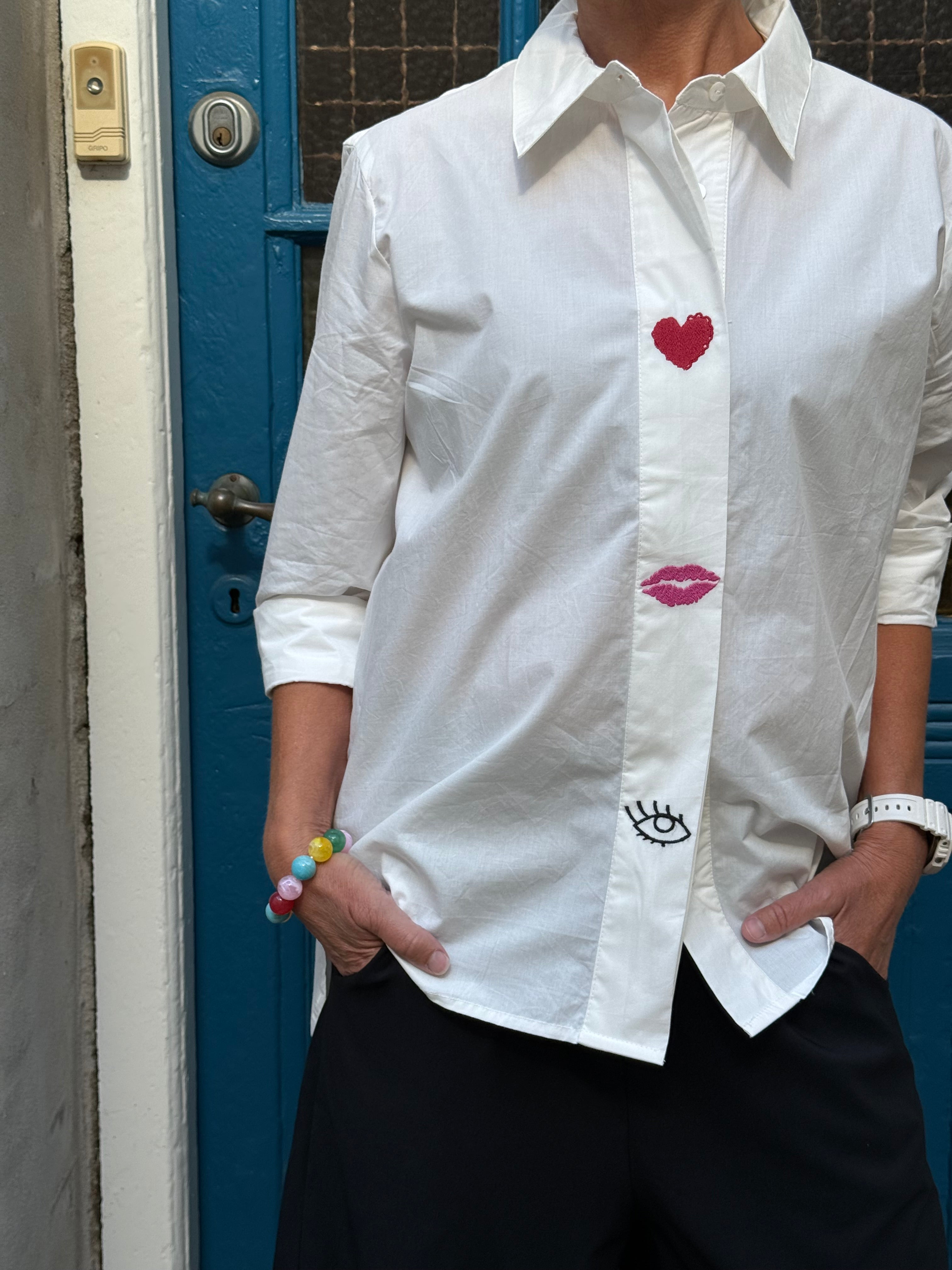 Odette Shirt - Spring Gardenia