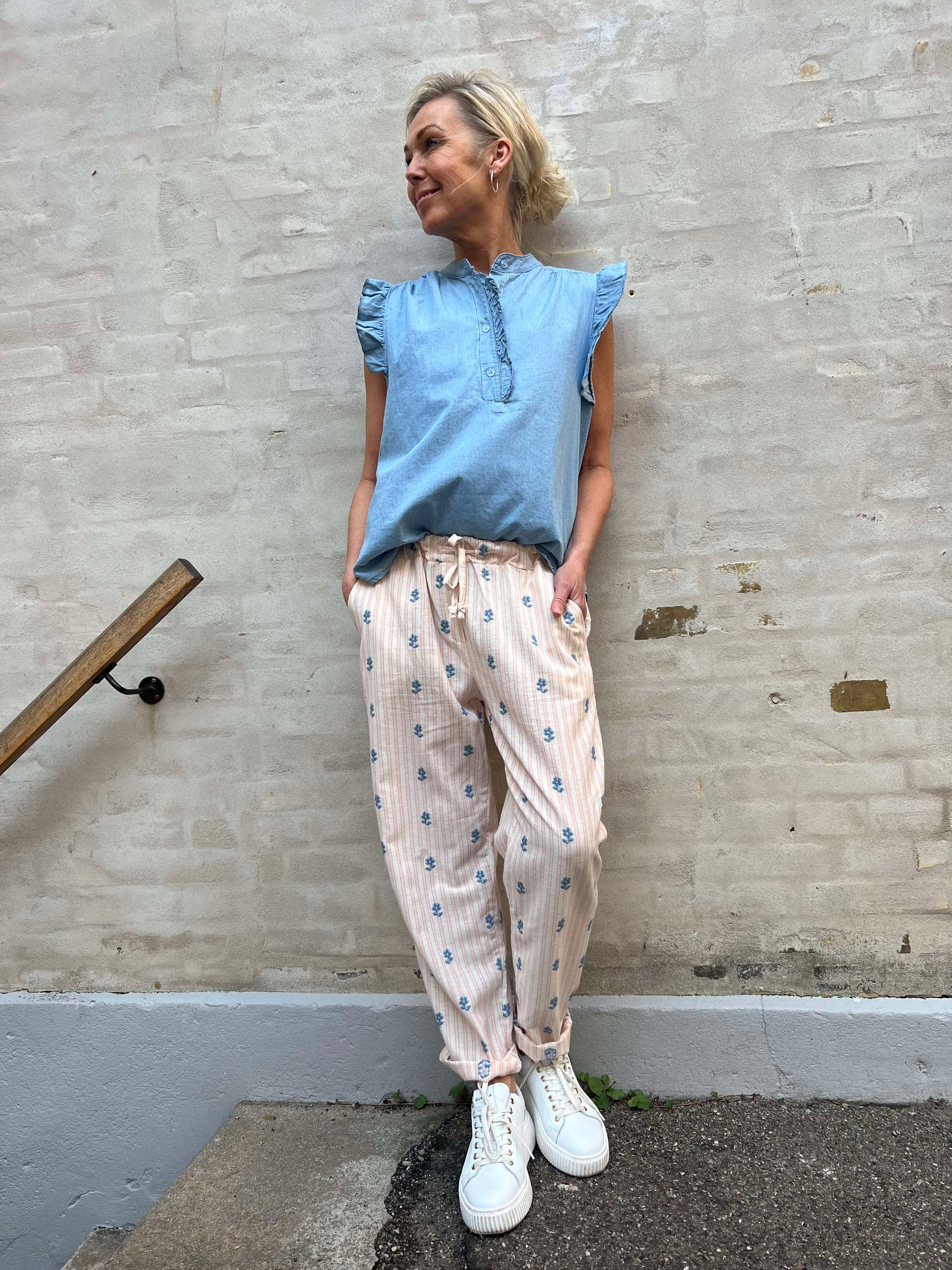 Rikke pants celeste