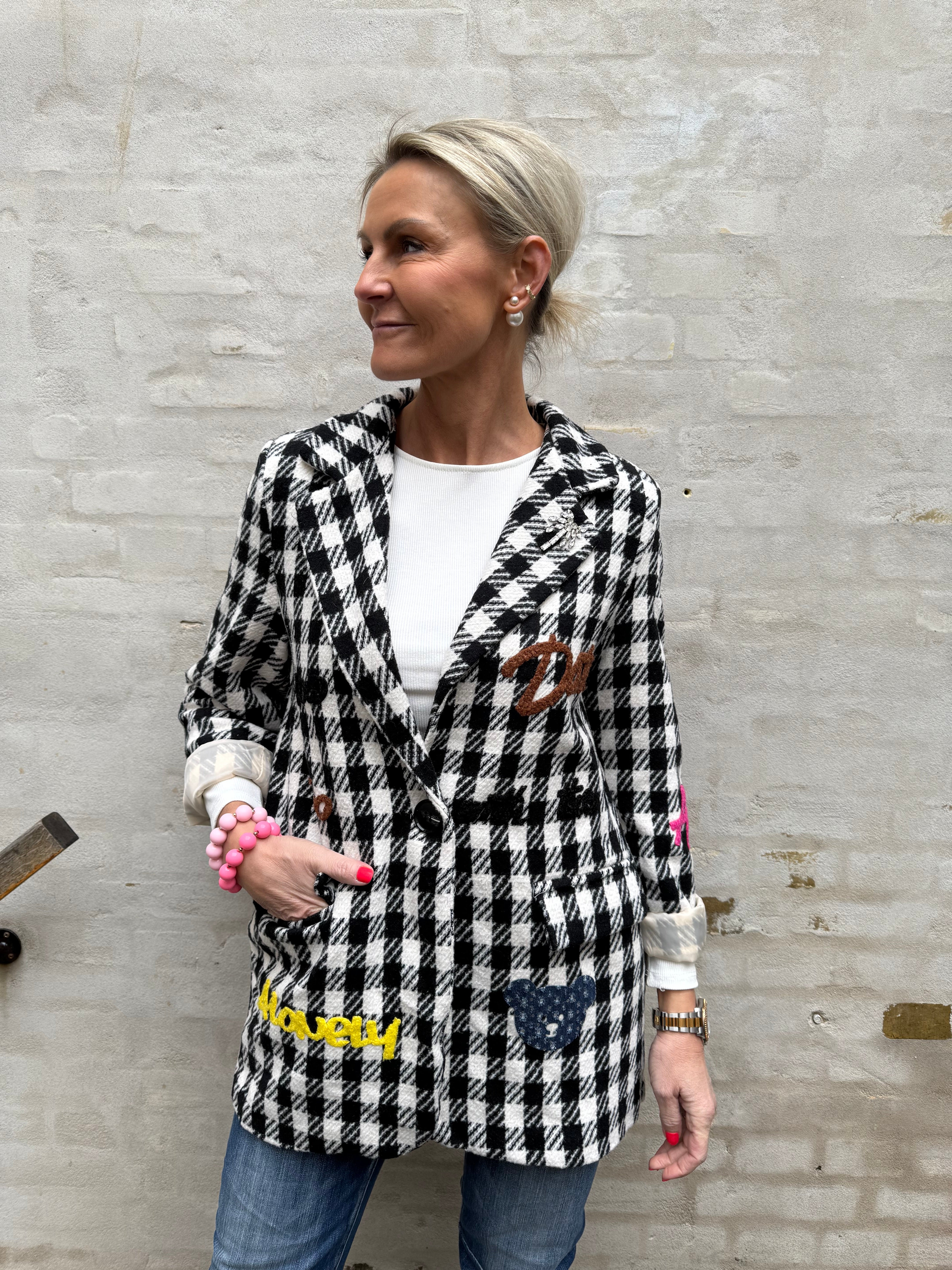 How to date Blazer - Black Check