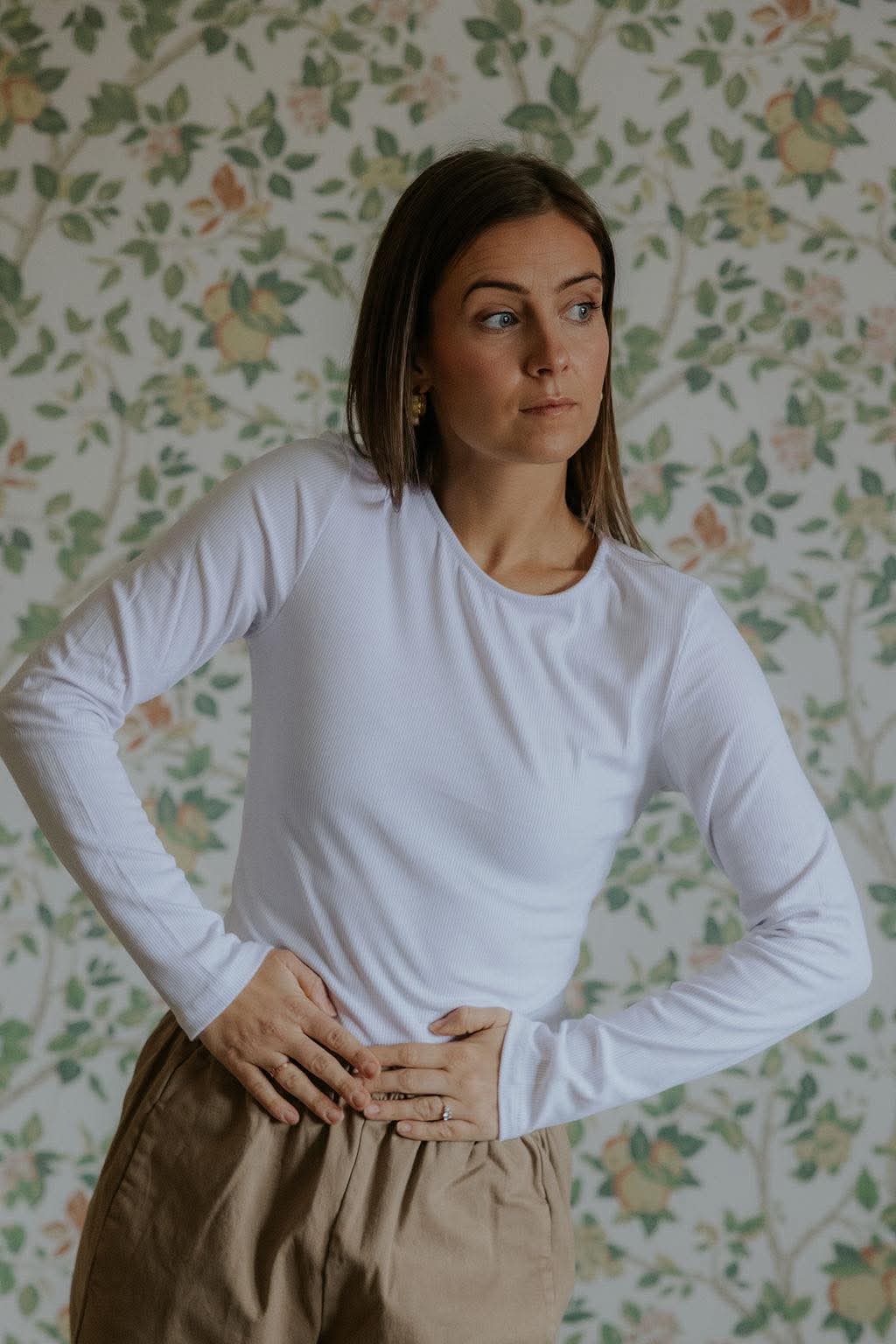 Everyday Basic Blouse - White
