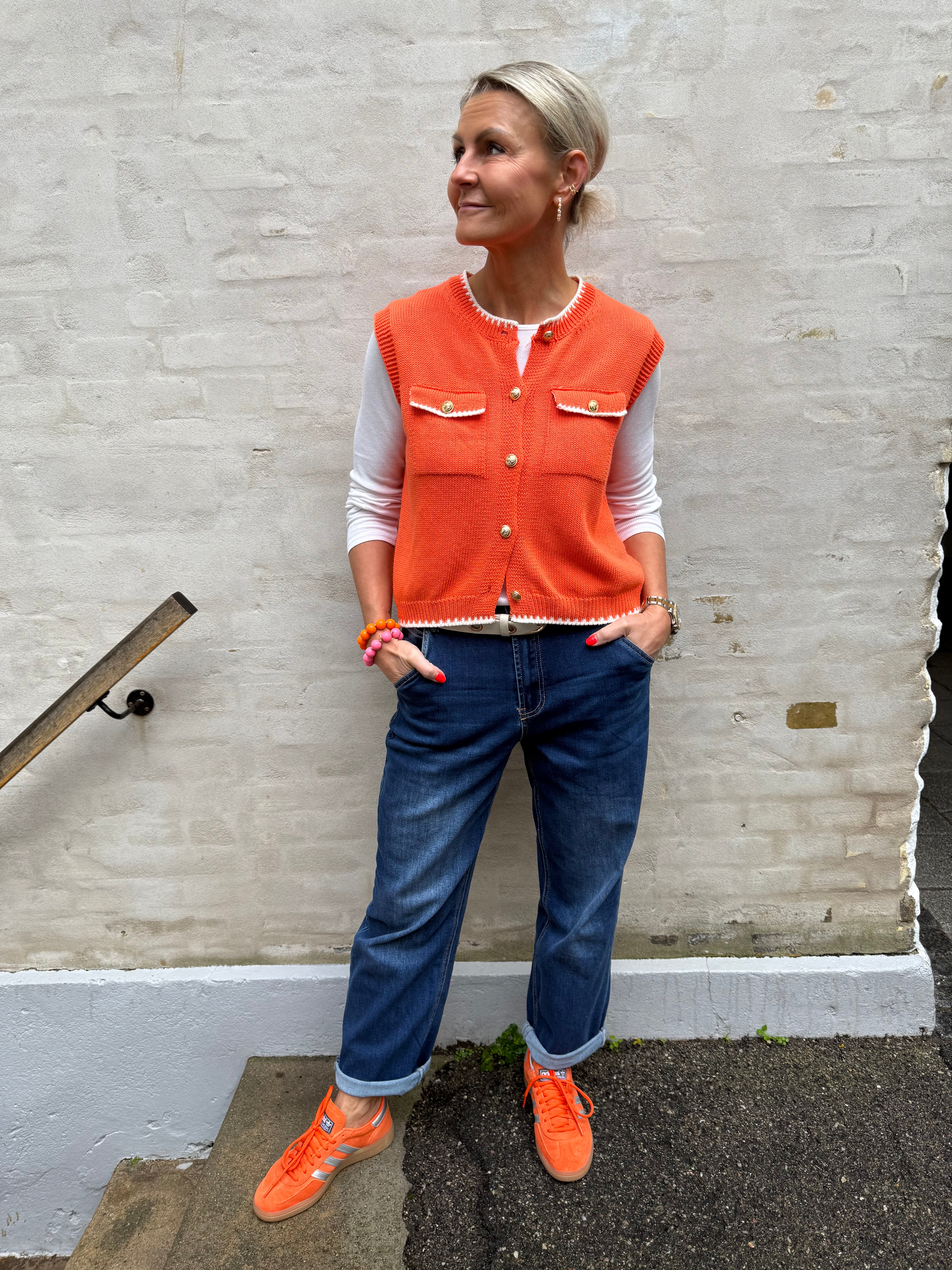 Giletta Vest - Orange