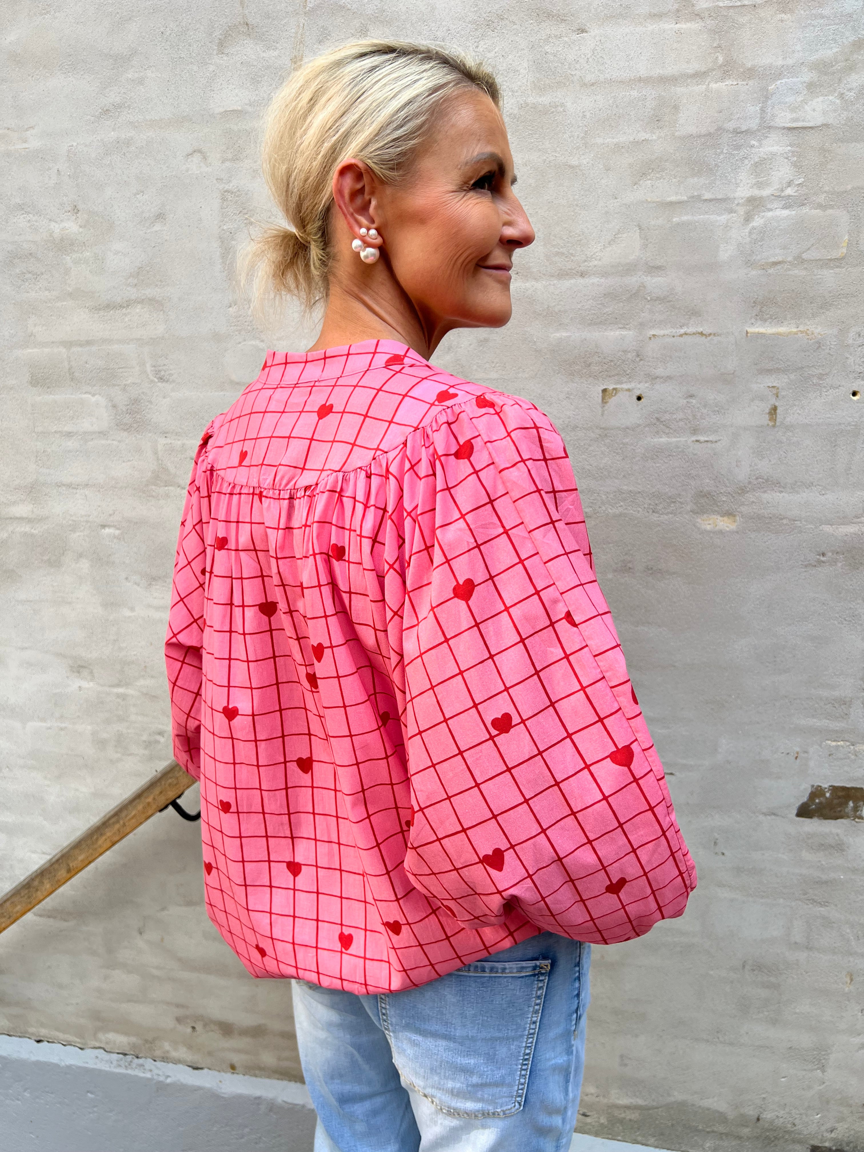 Love Heart shirt pink