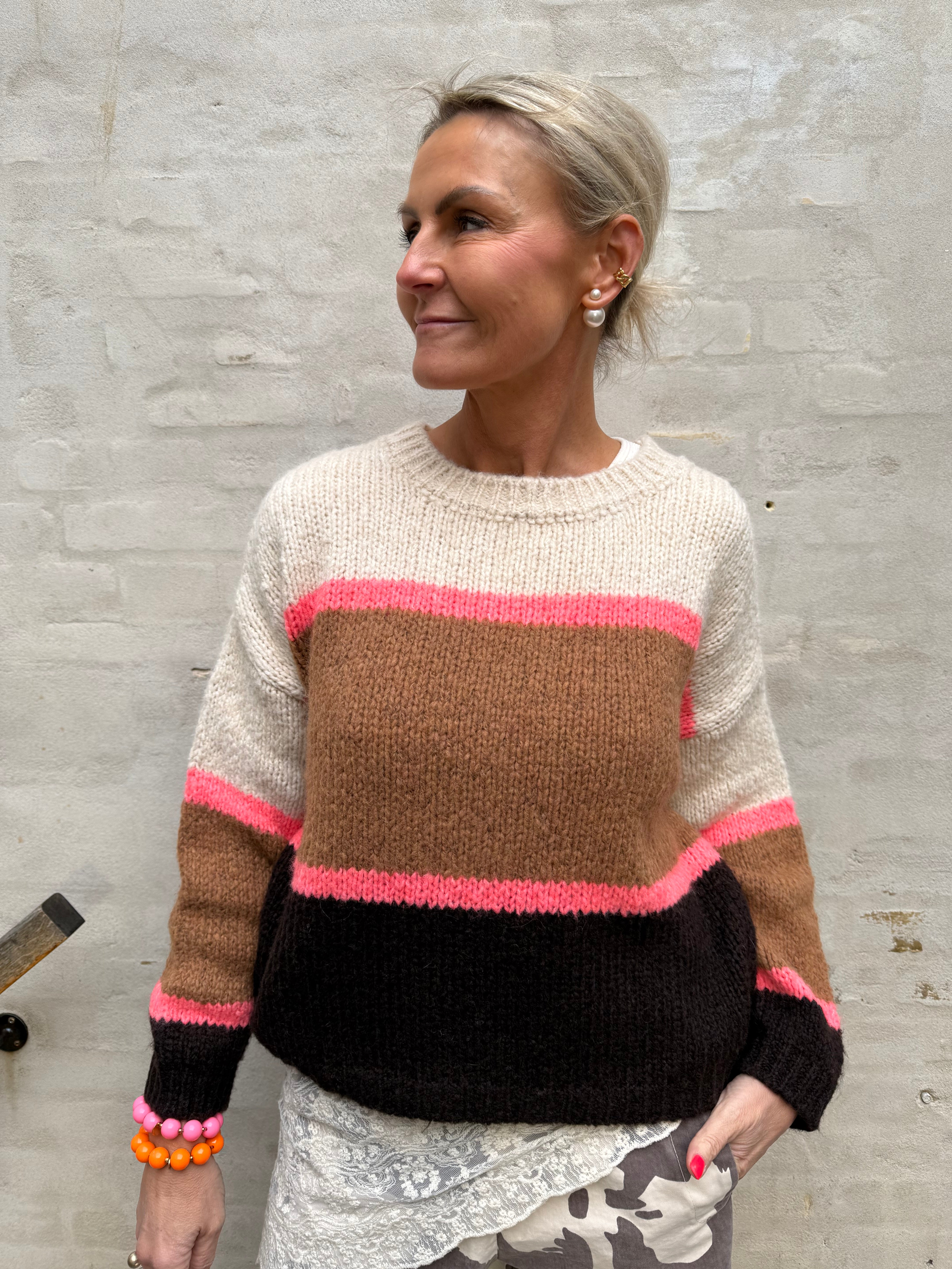 PREORDER-HILDUR knit jumper - Camel