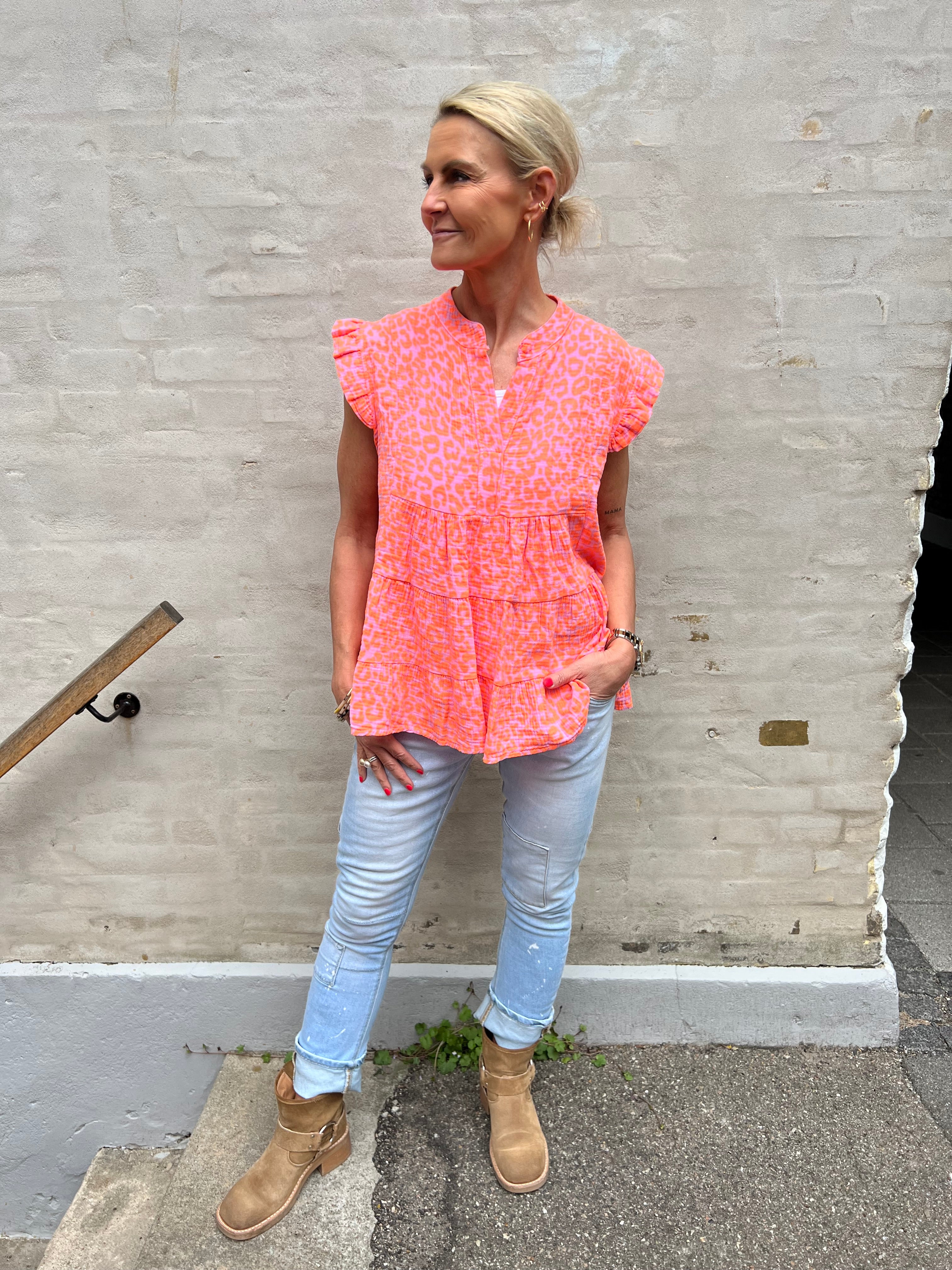 Dolly top leo orange