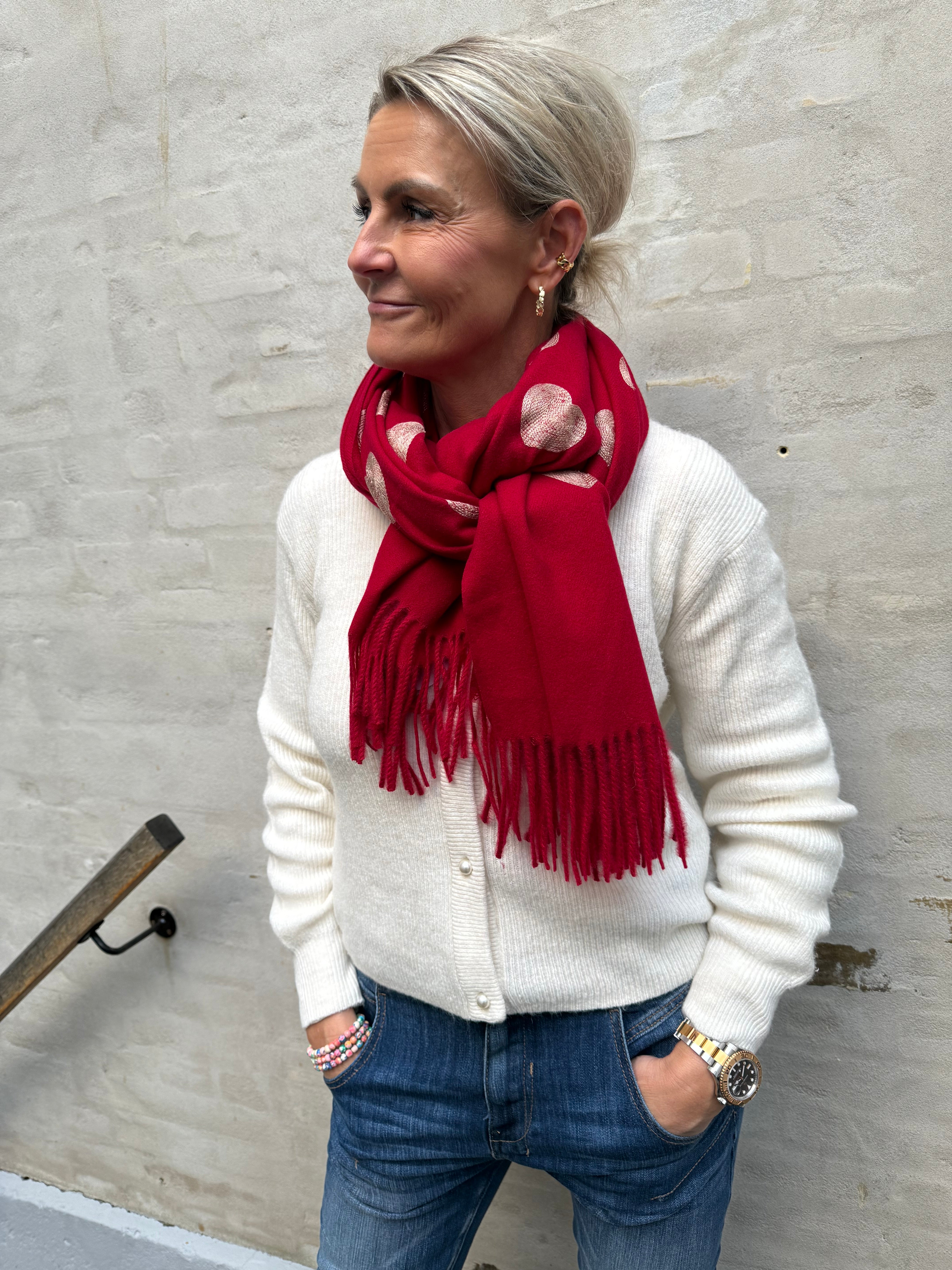 Amore Scarf - Red