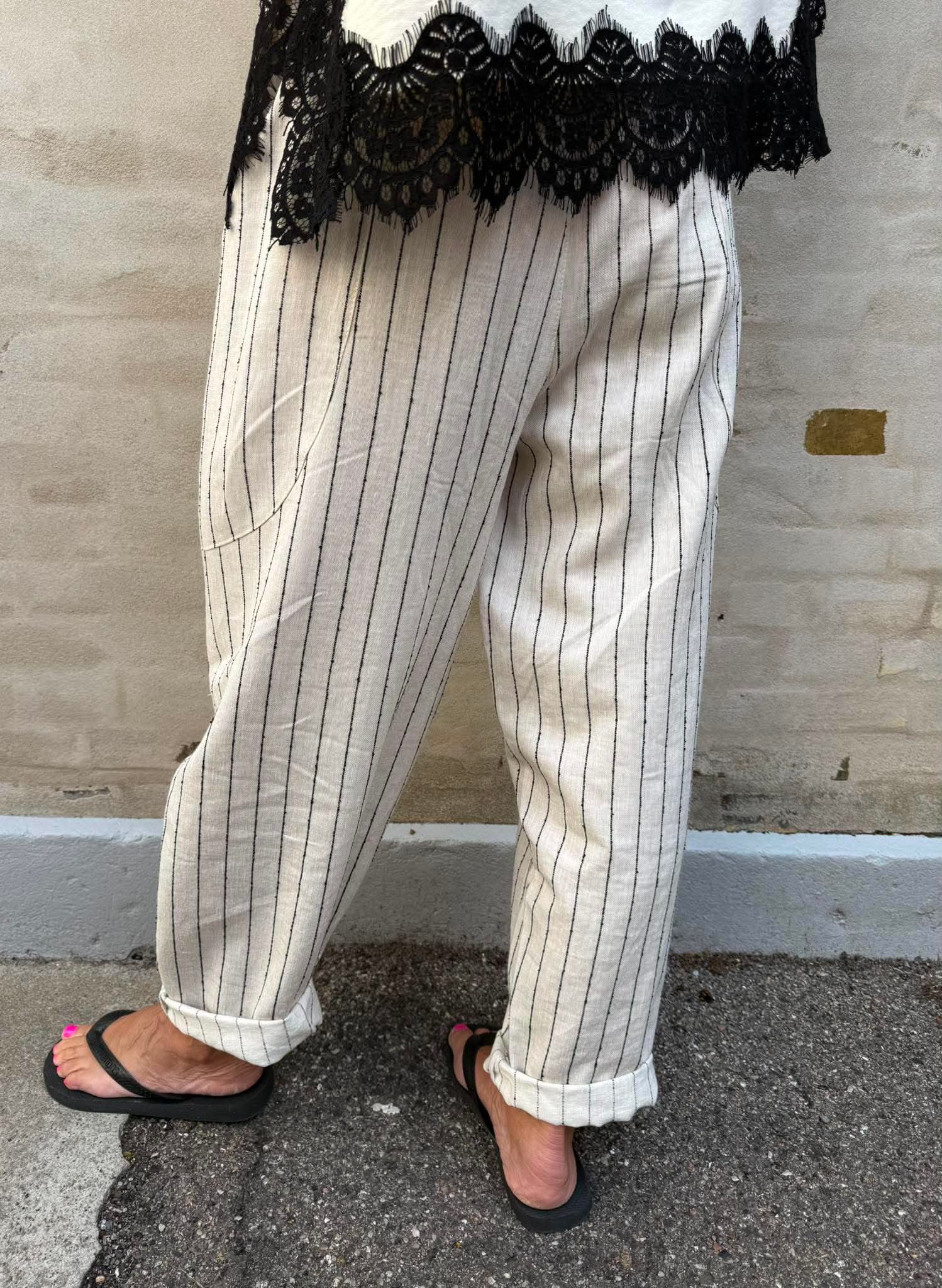 MILANO barrel pant - Kit Stripe