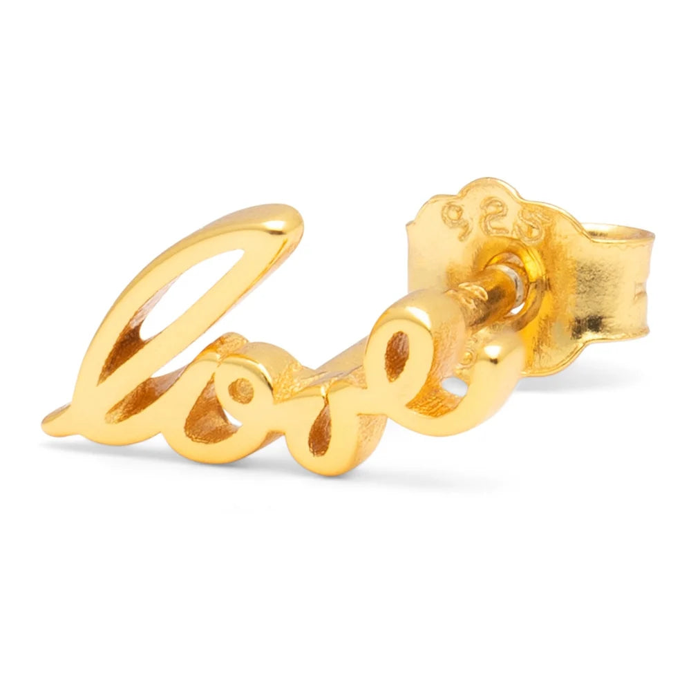 For My Love Örhänge - Guldpläterad