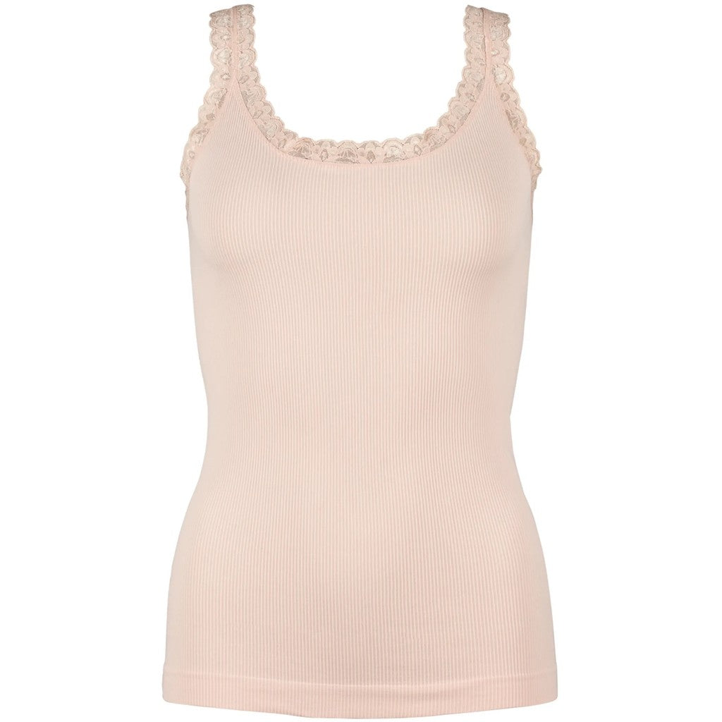 Frida Rib Top - Ivory