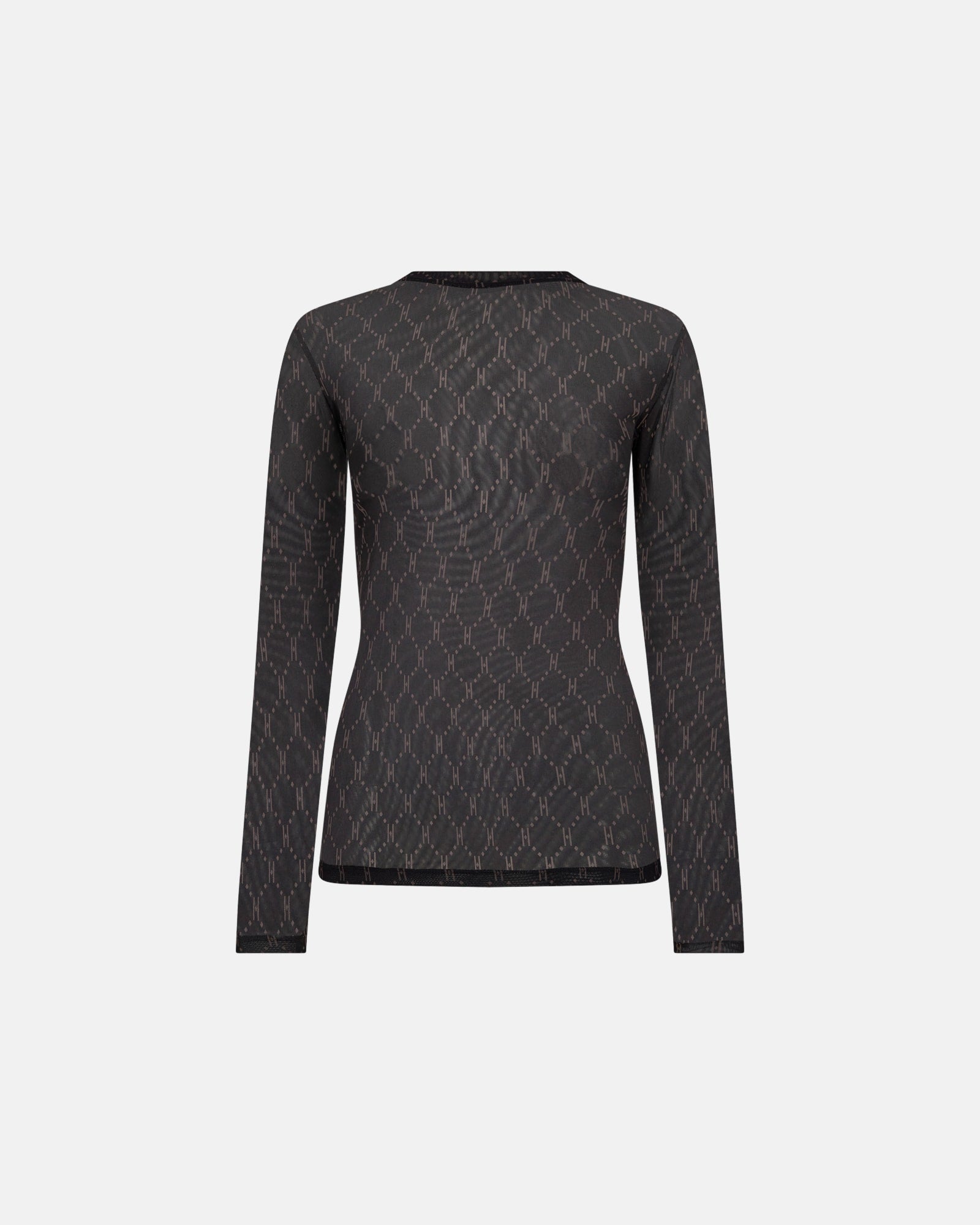 Mesh Blouse - Black