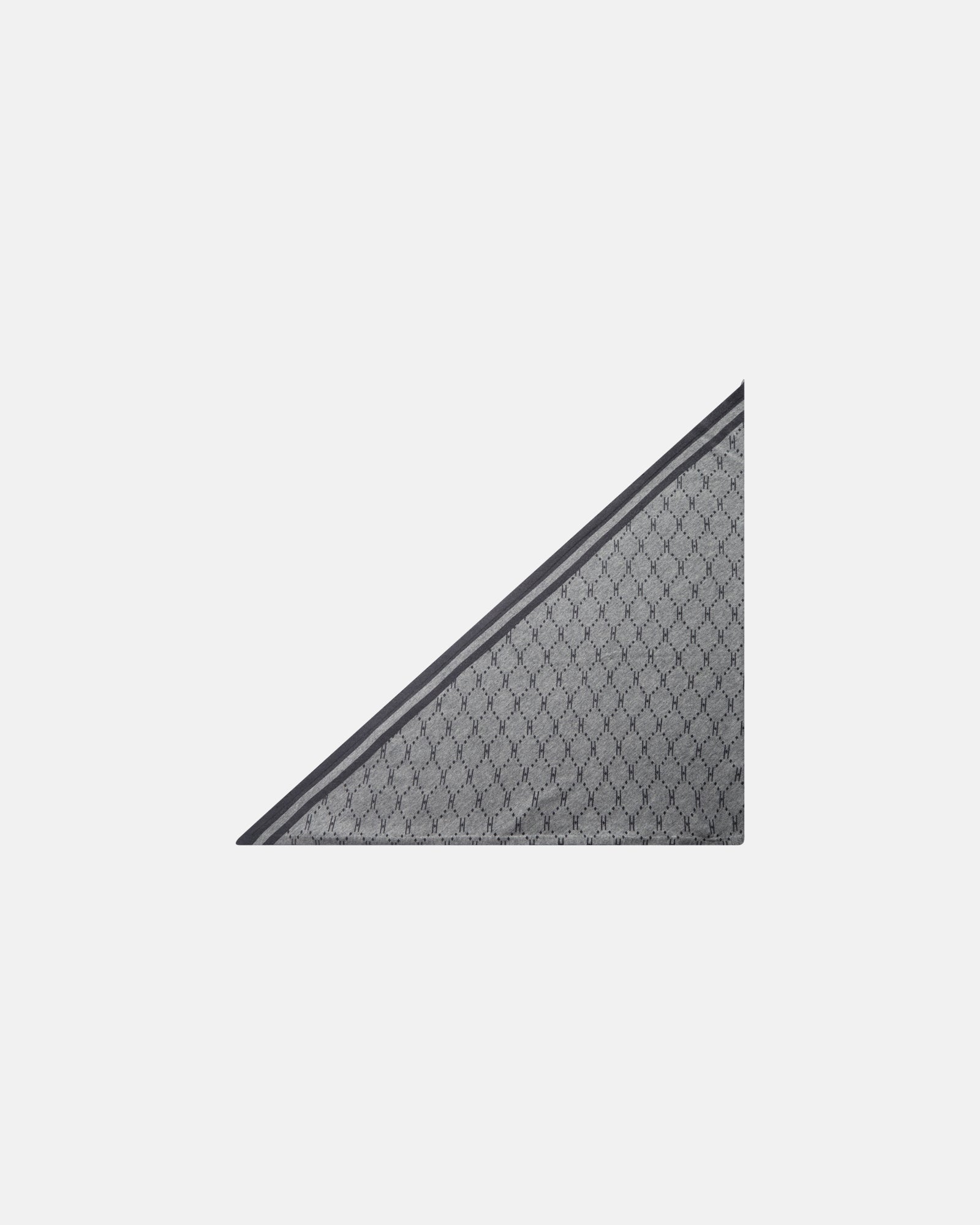 Triangle Scarf - LIGHT GREY MELANGE