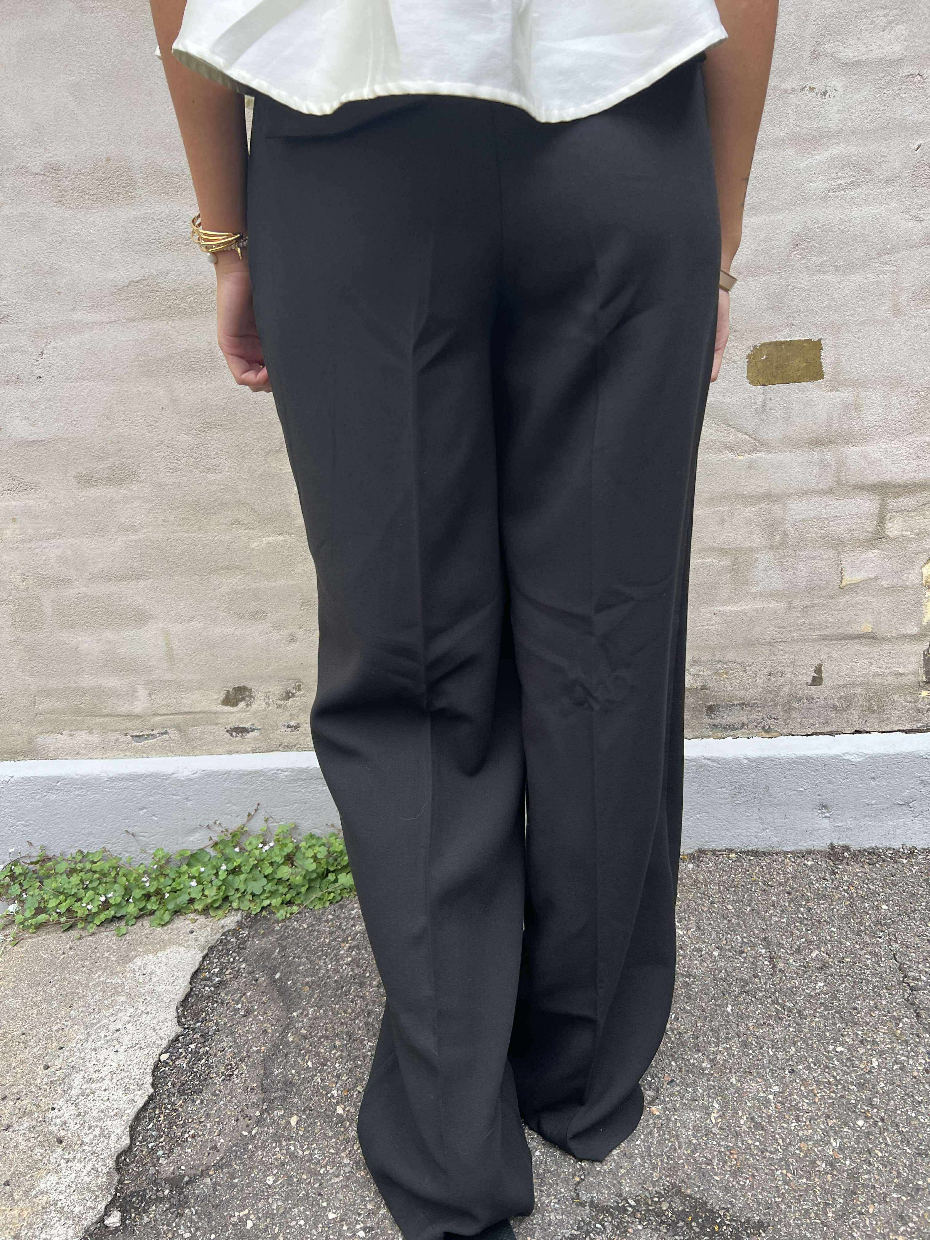 Ivy wide pant - Black