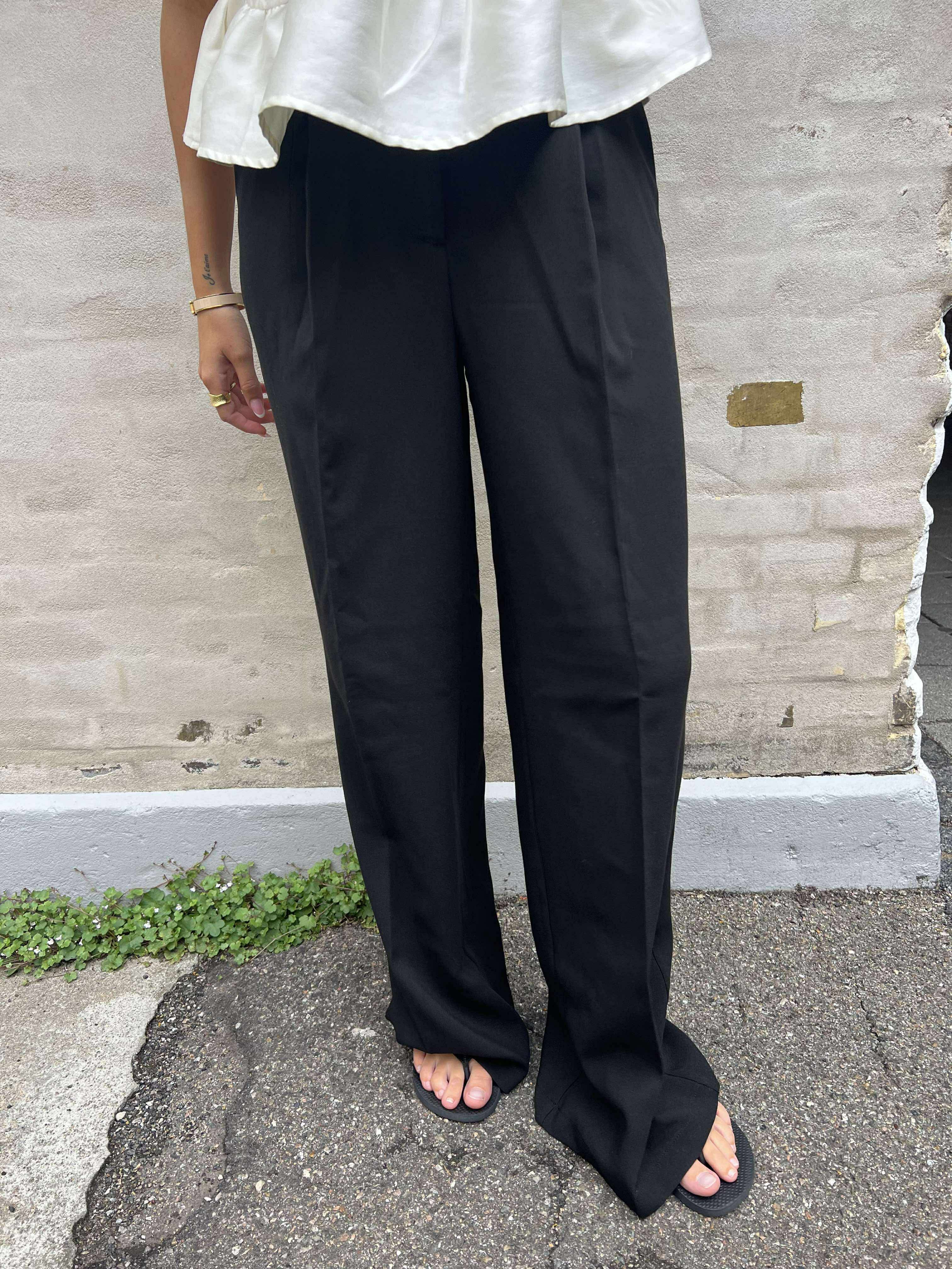 Ivy wide pant - Black