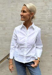 Sannacc Bell Sleeve Shirt White