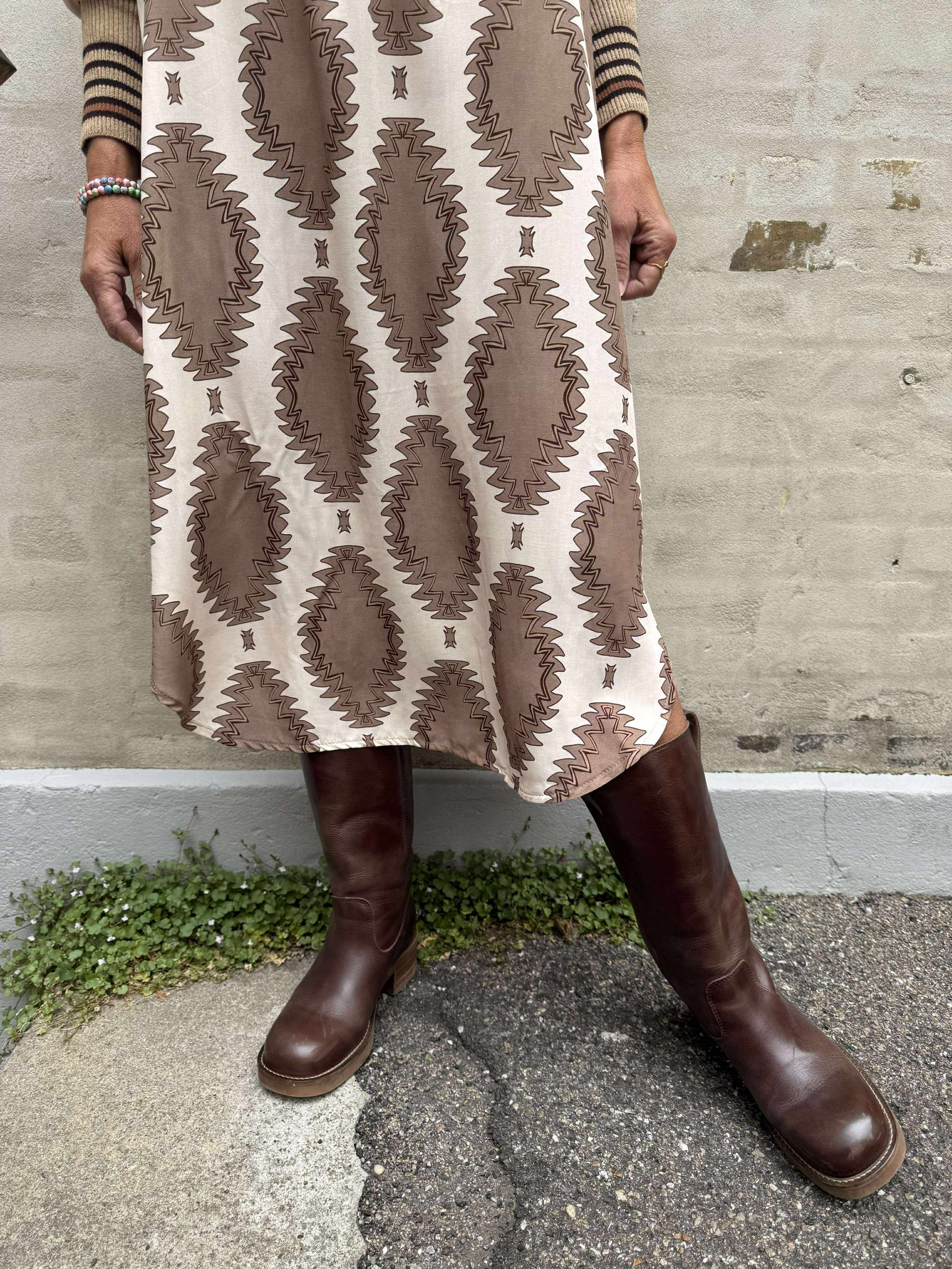 Skye Dress - Fango