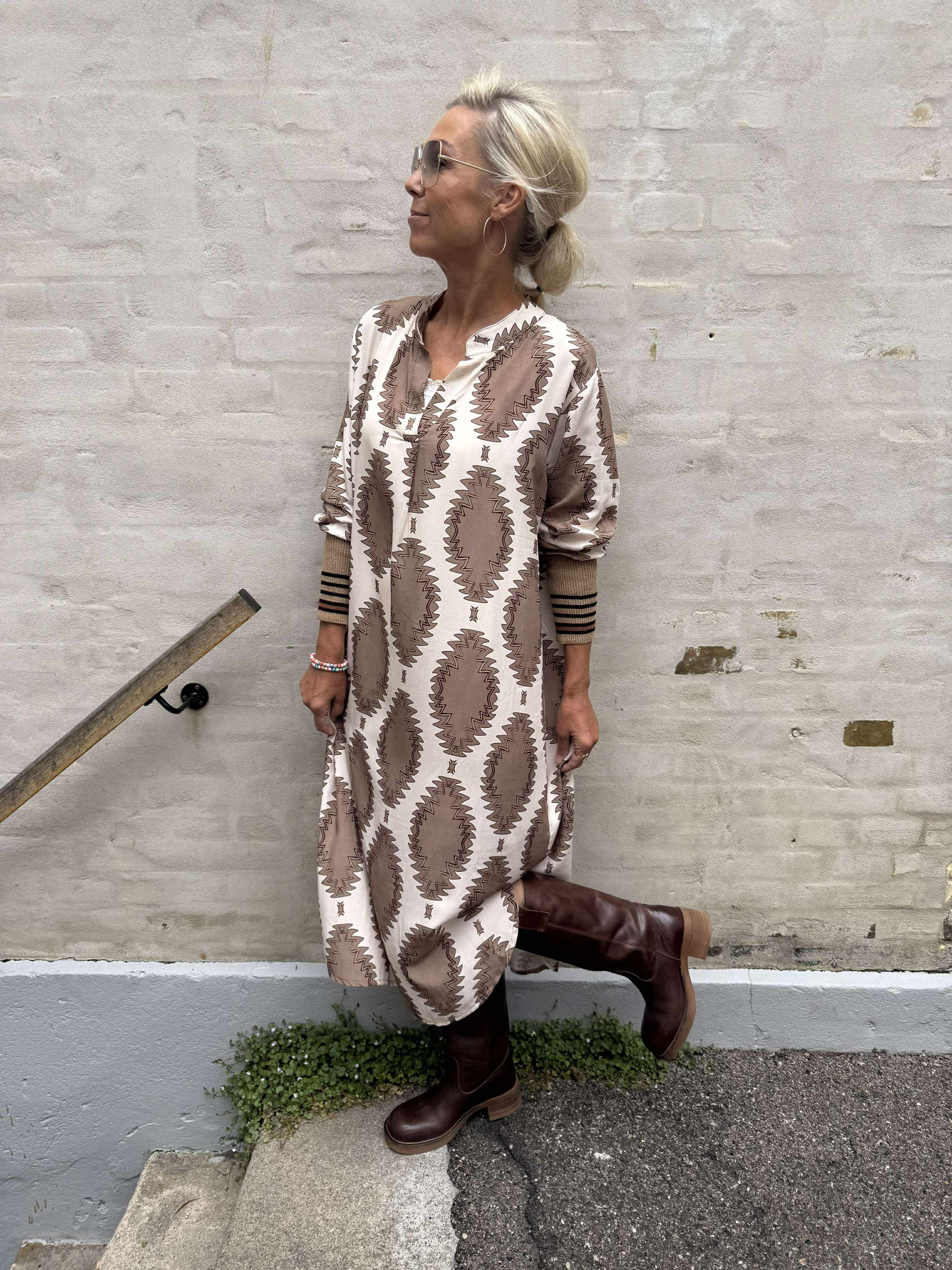Skye Dress - Fango