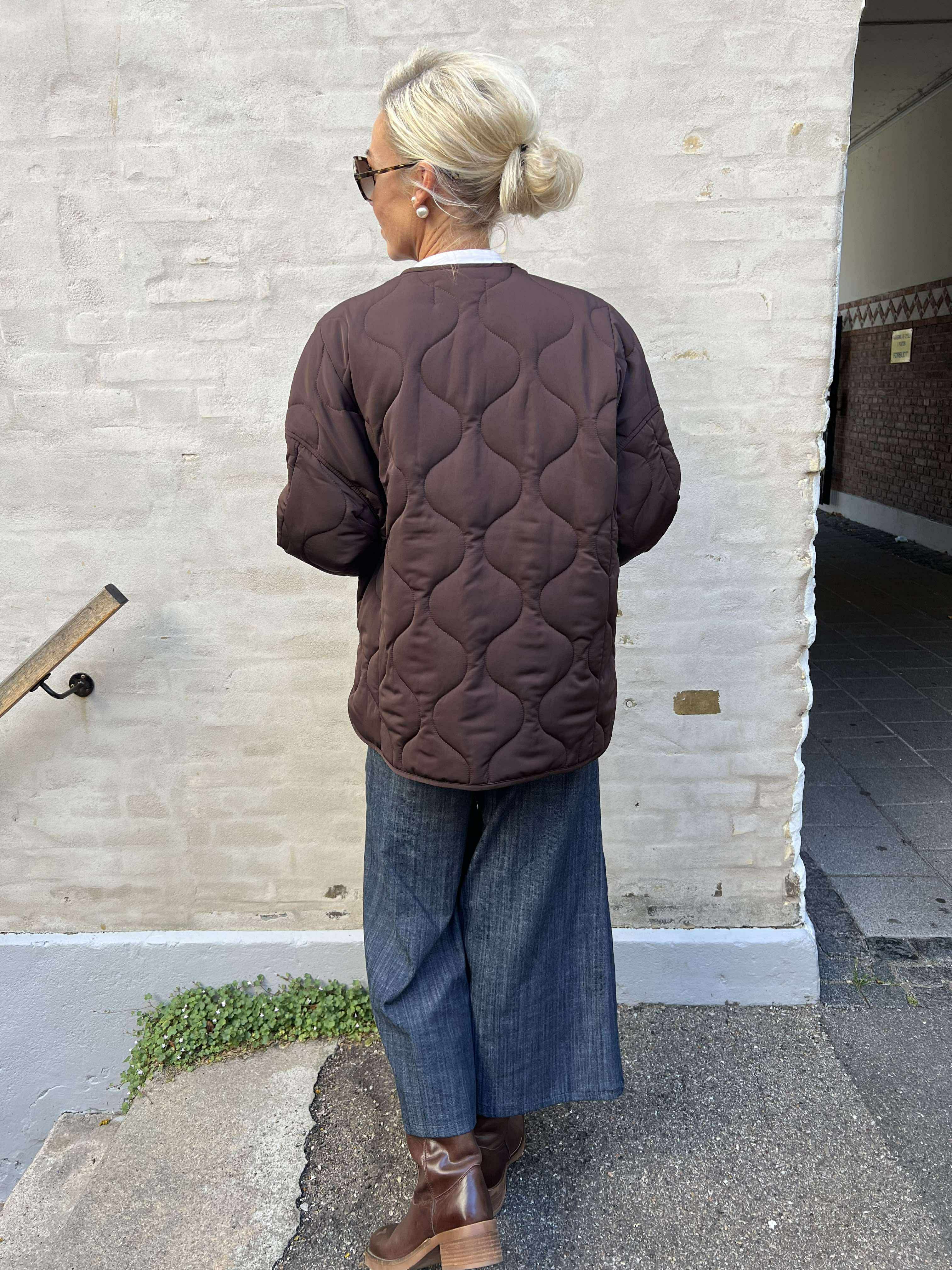 ALLIE QUILTED JACKET - Java