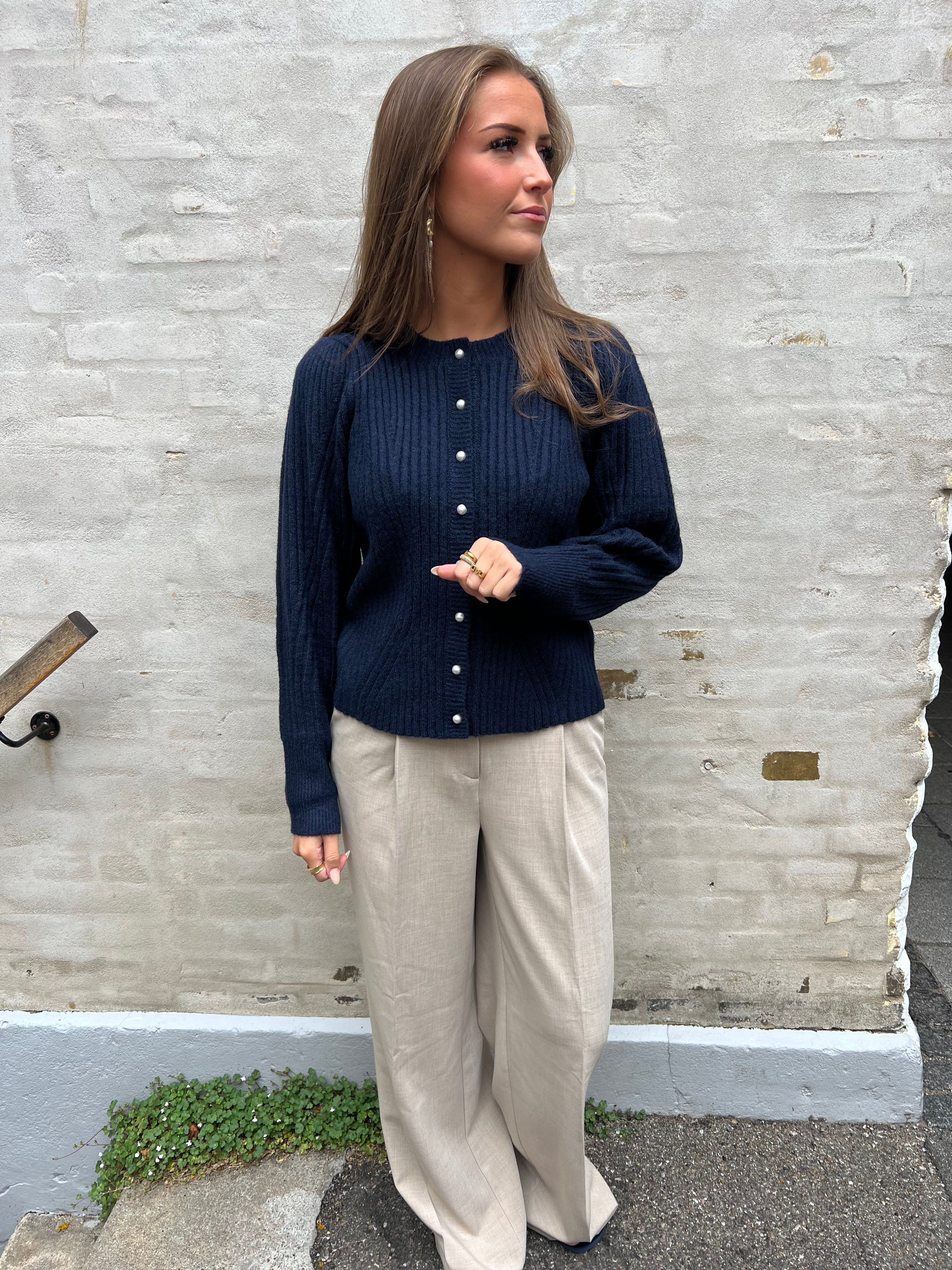 Puli Knit cardigan - Navy