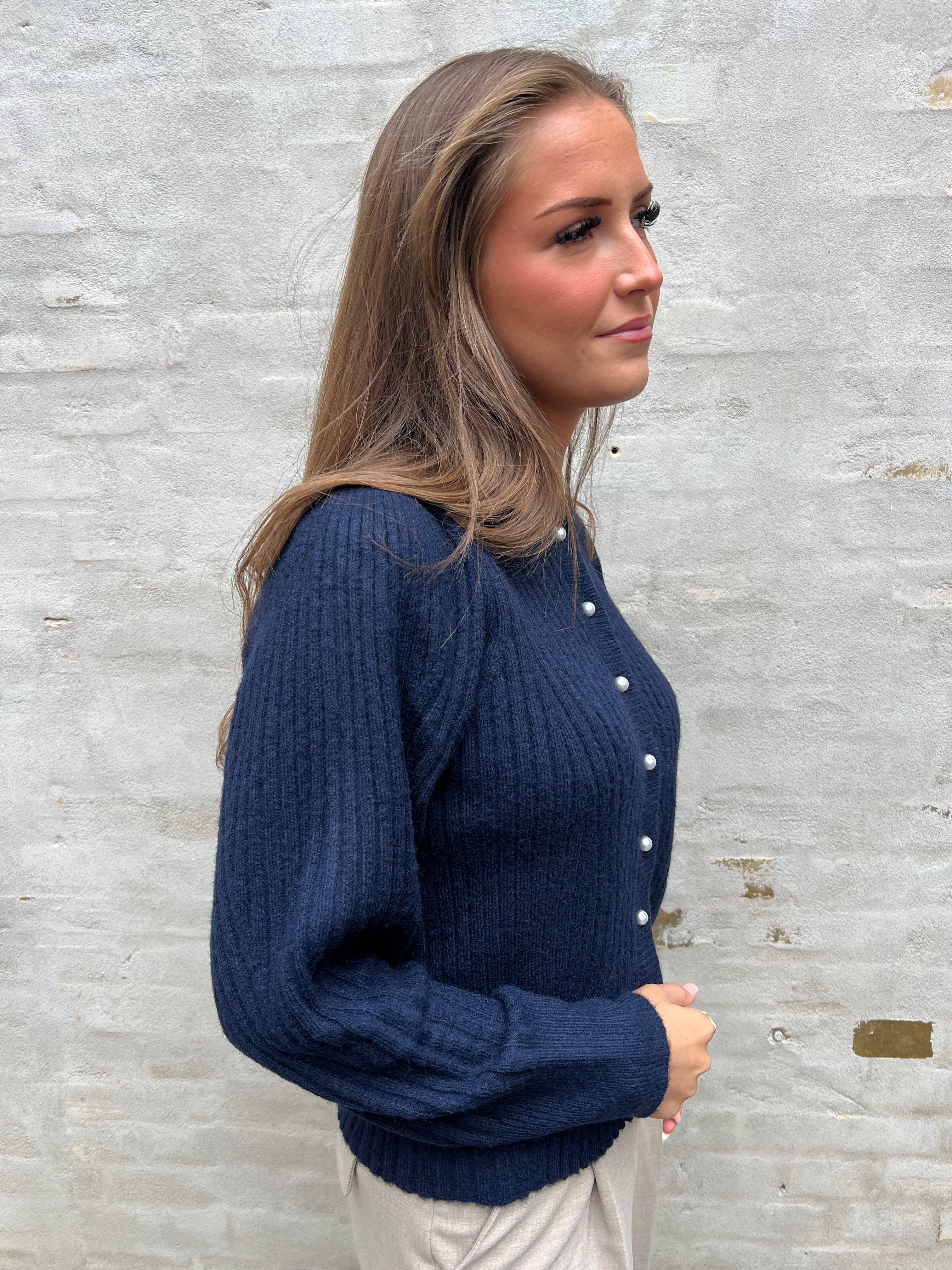 Puli Knit cardigan - Navy