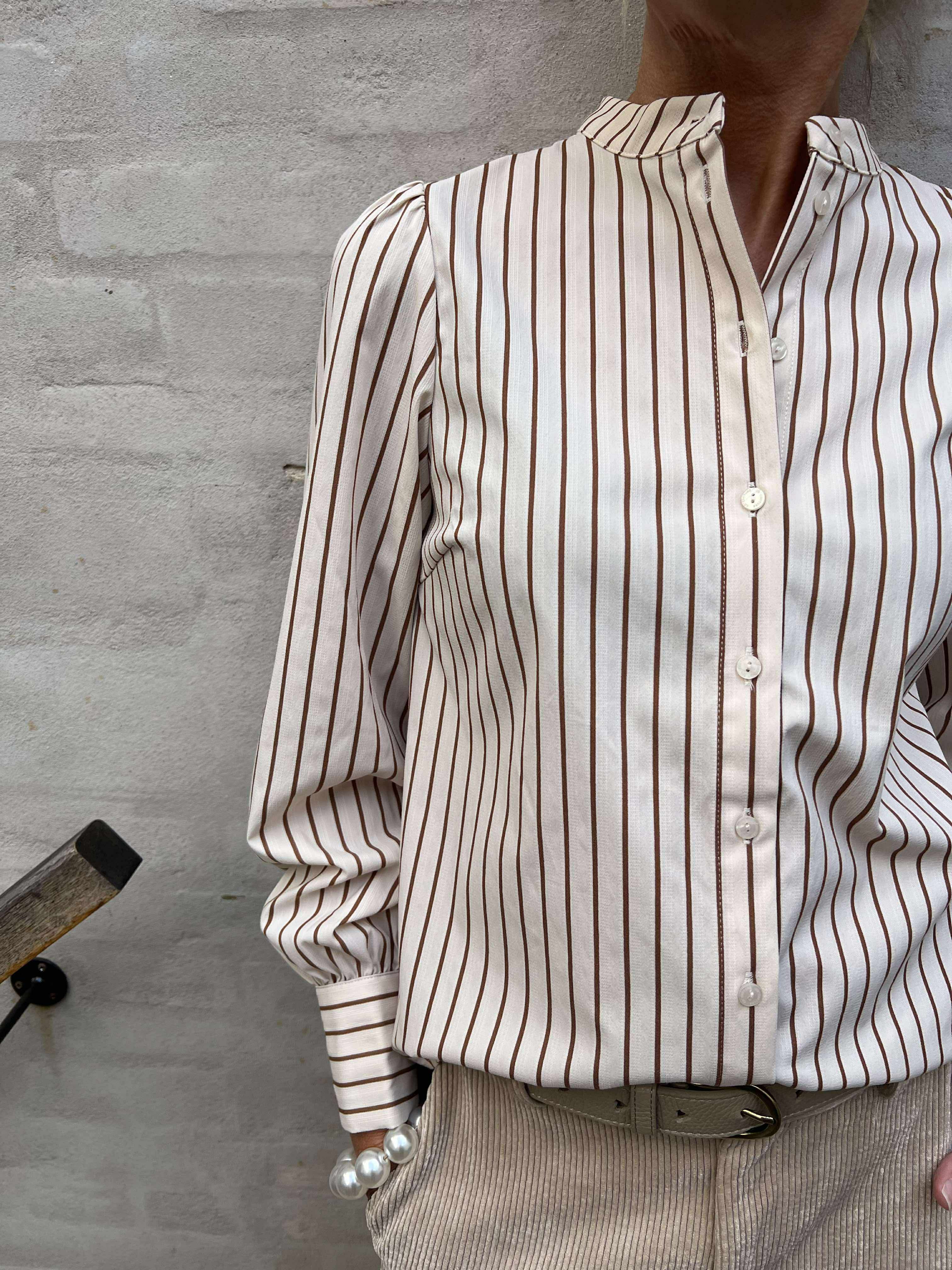 SorinCC Stripe Shirt - Bone