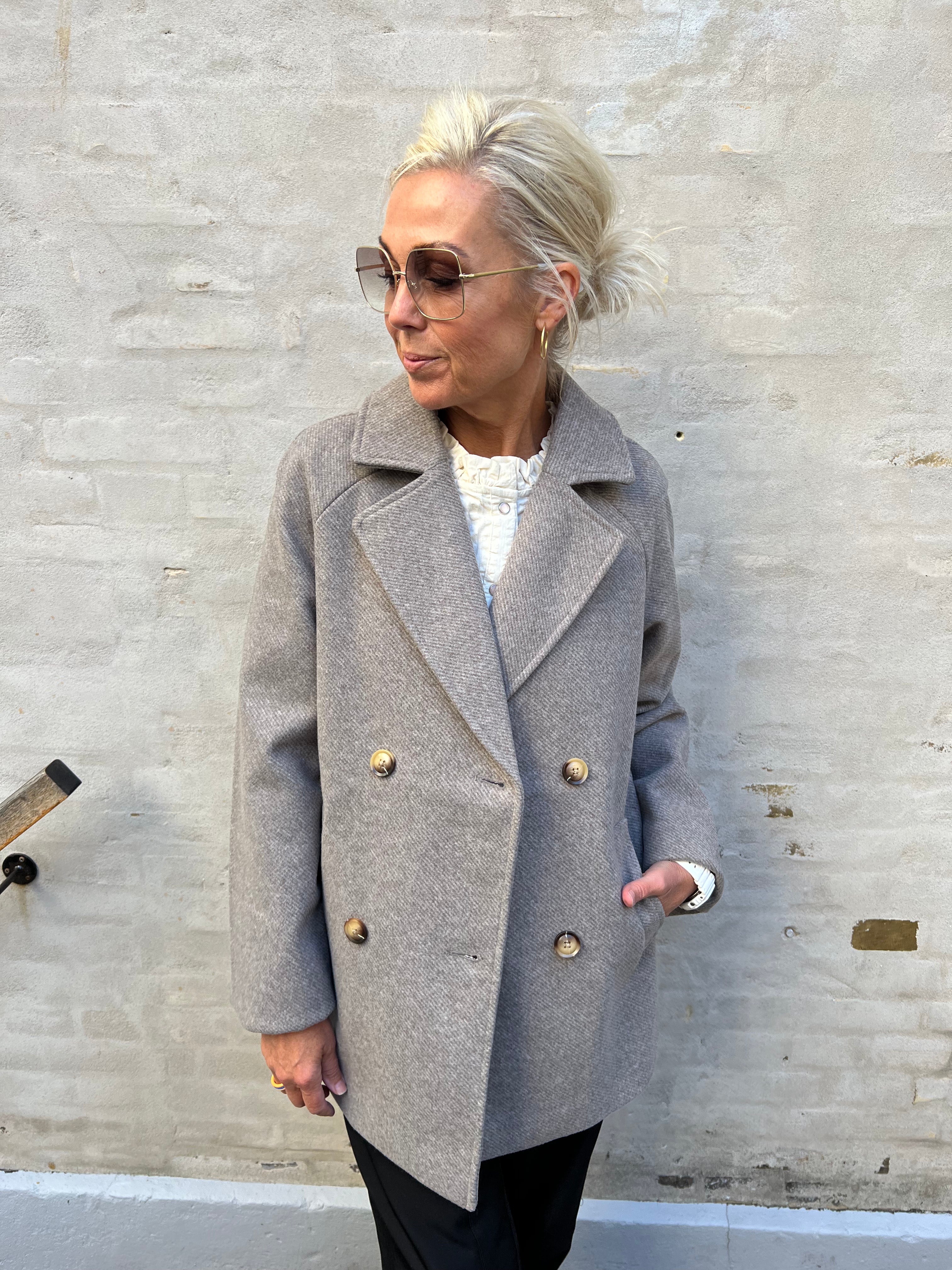 MARBEL COAT - Morel