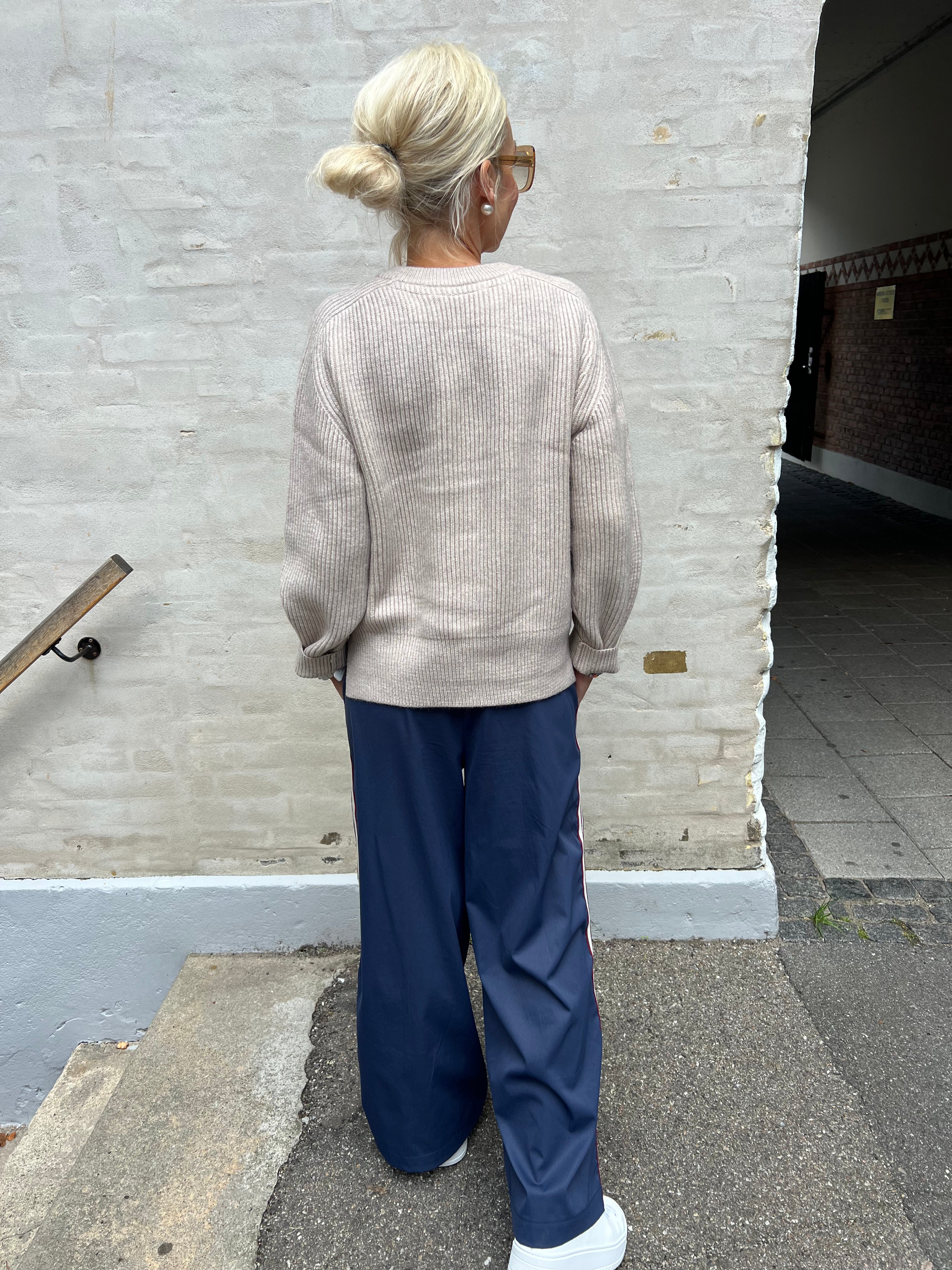 RowCC Rib V-Knit - Bone