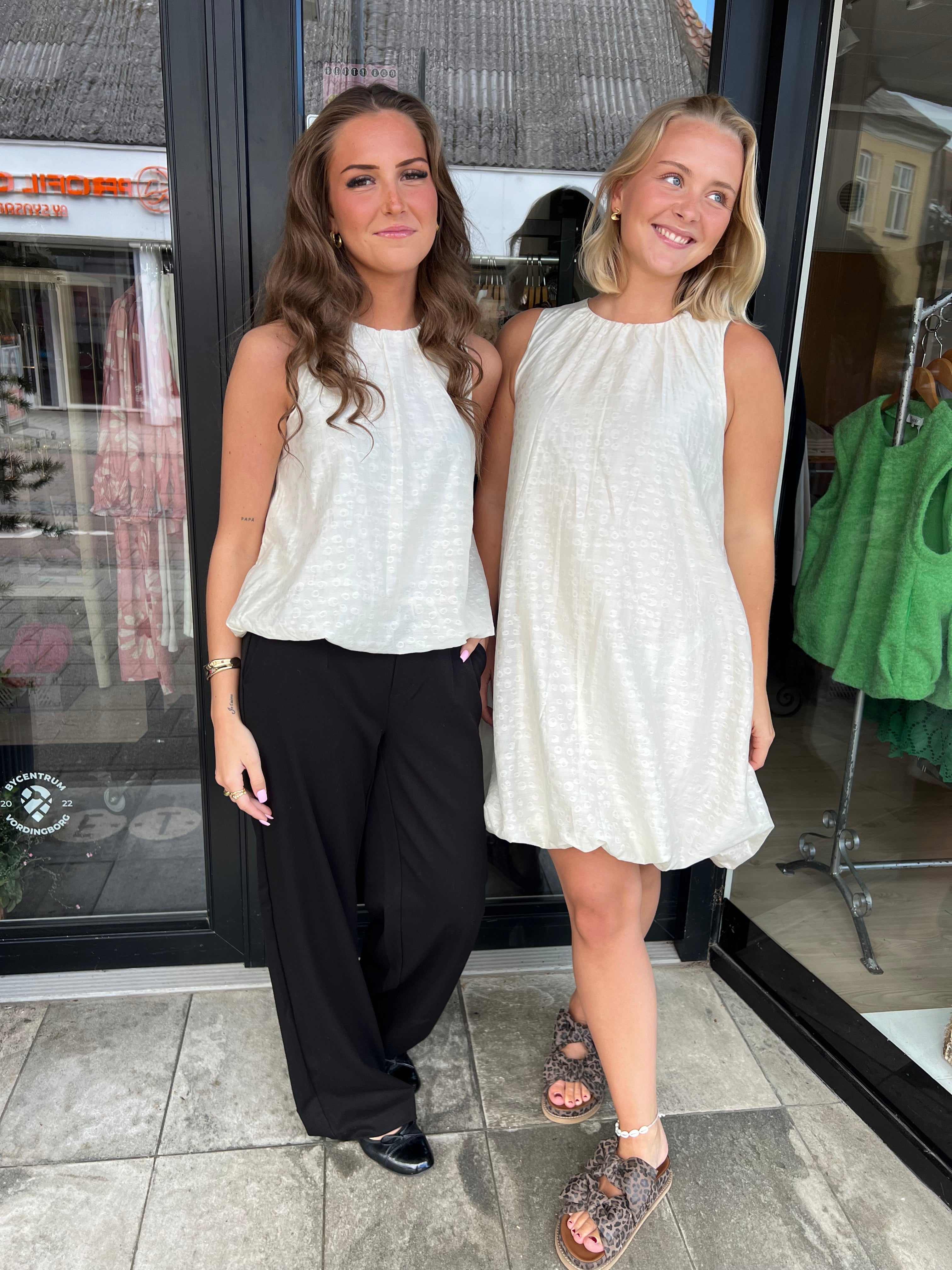 Lucca Bubblehem Dress - Birch