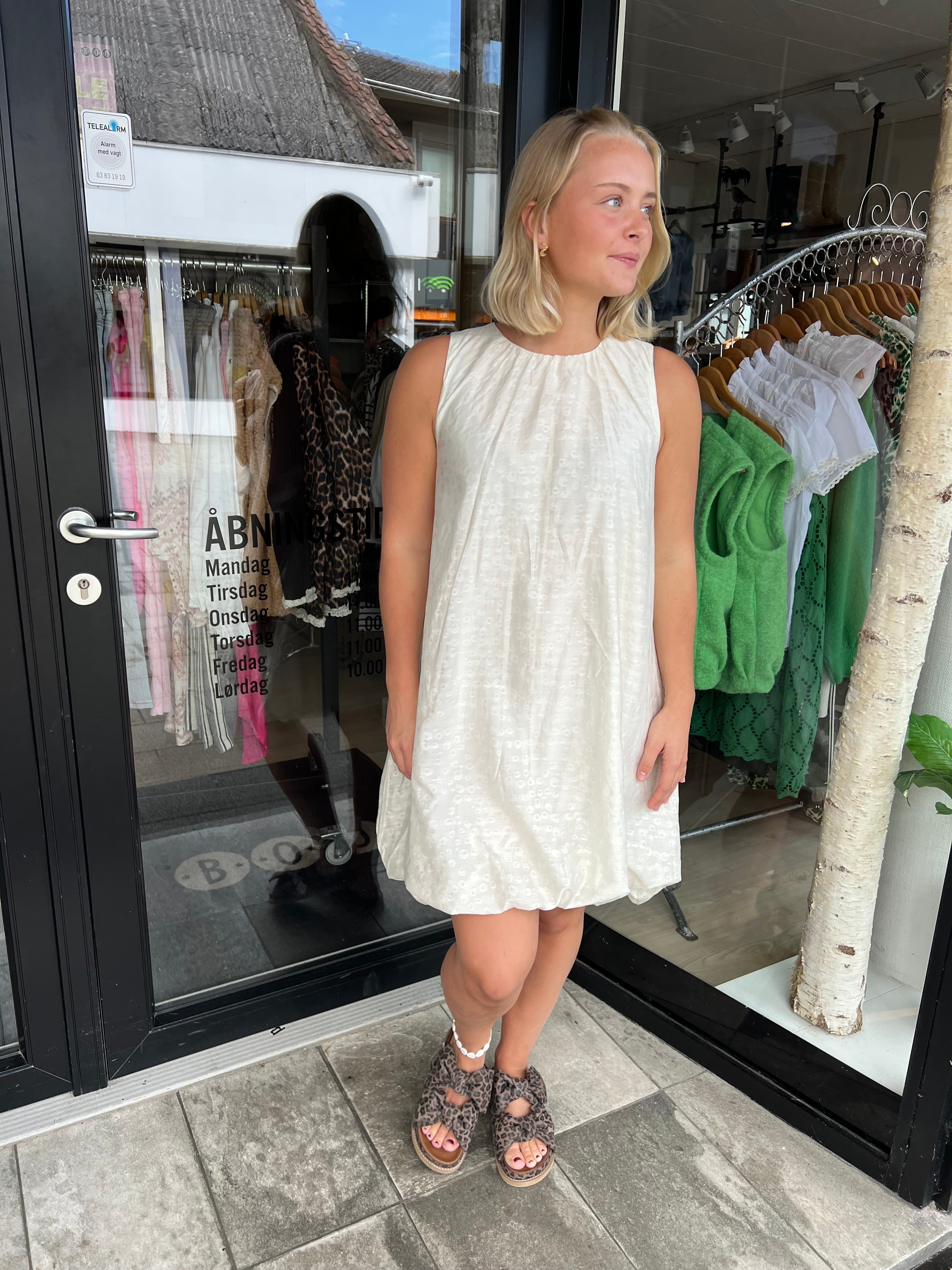Lucca Bubblehem Dress - Birch