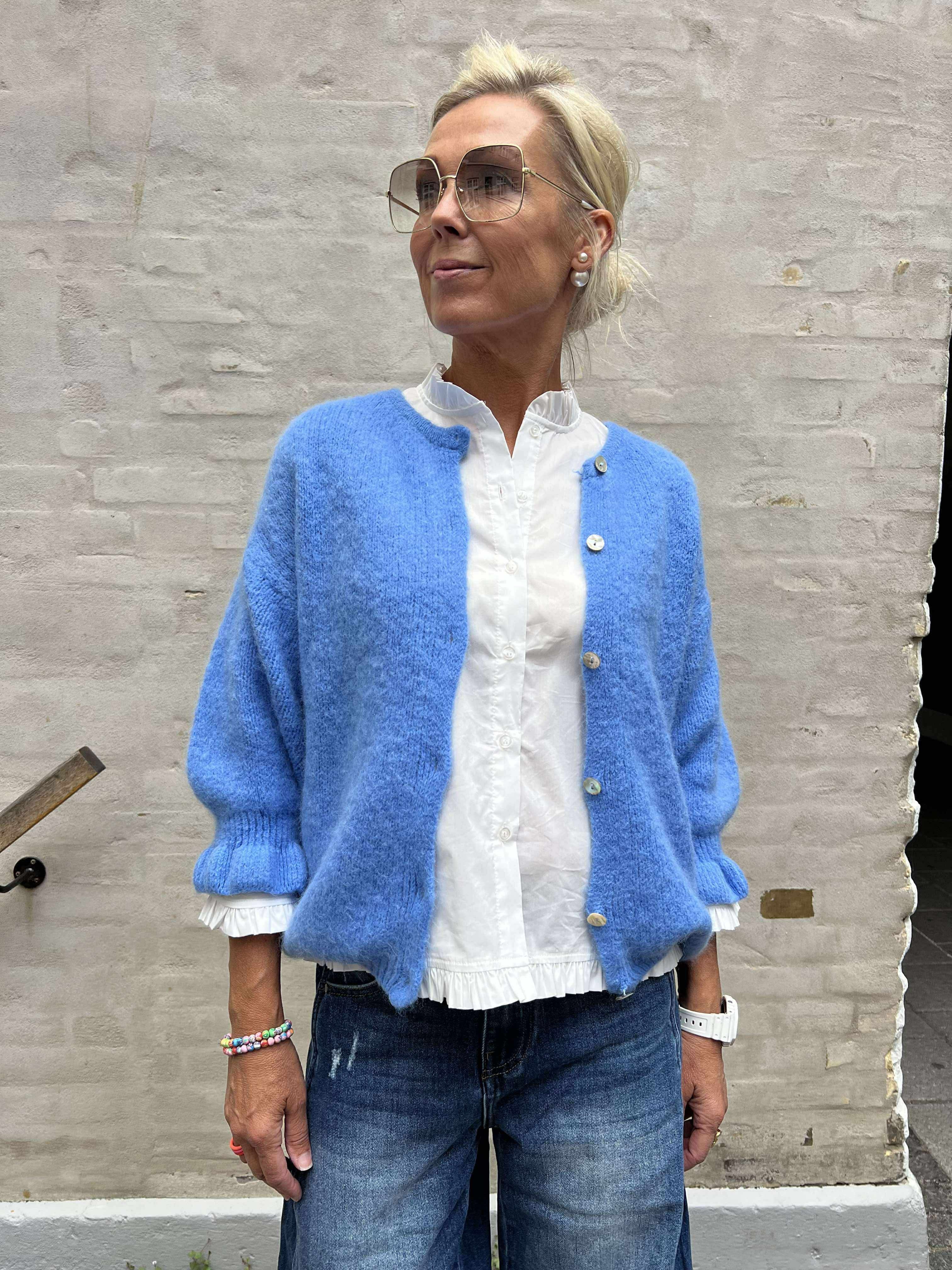 Juliana Knit - Strong Celeste