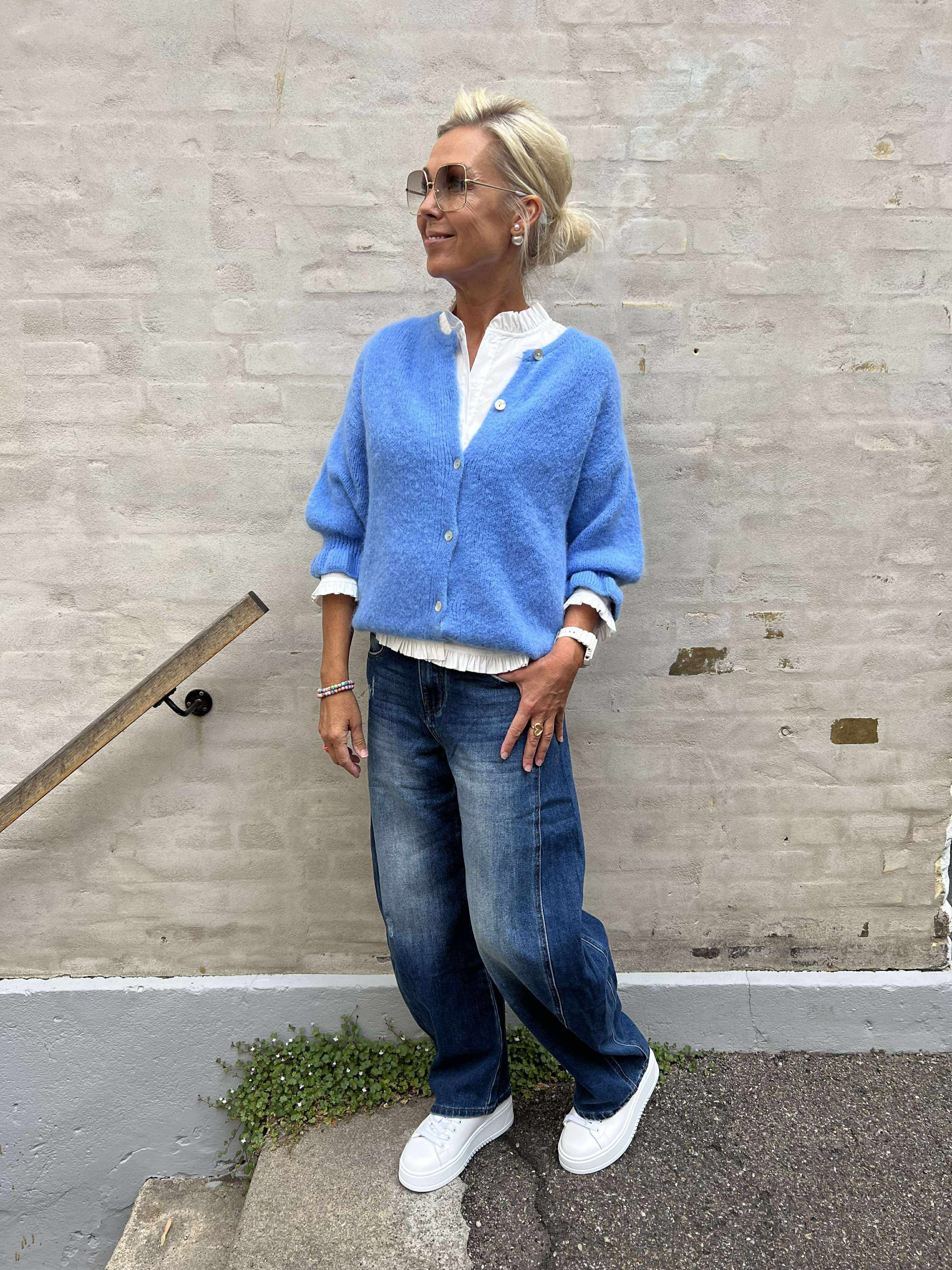 Juliana Knit - Strong Celeste