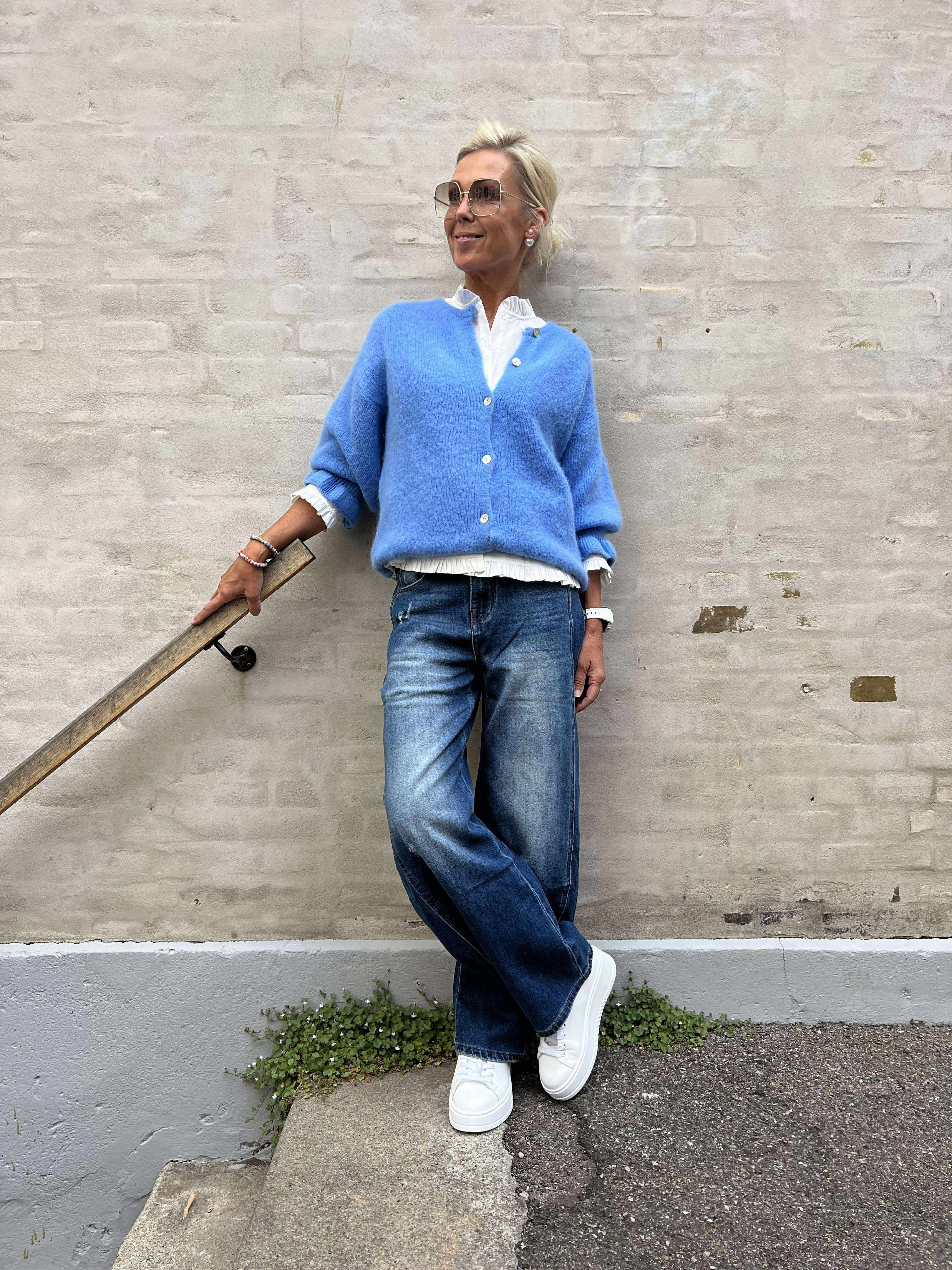 Juliana Knit - Strong Celeste