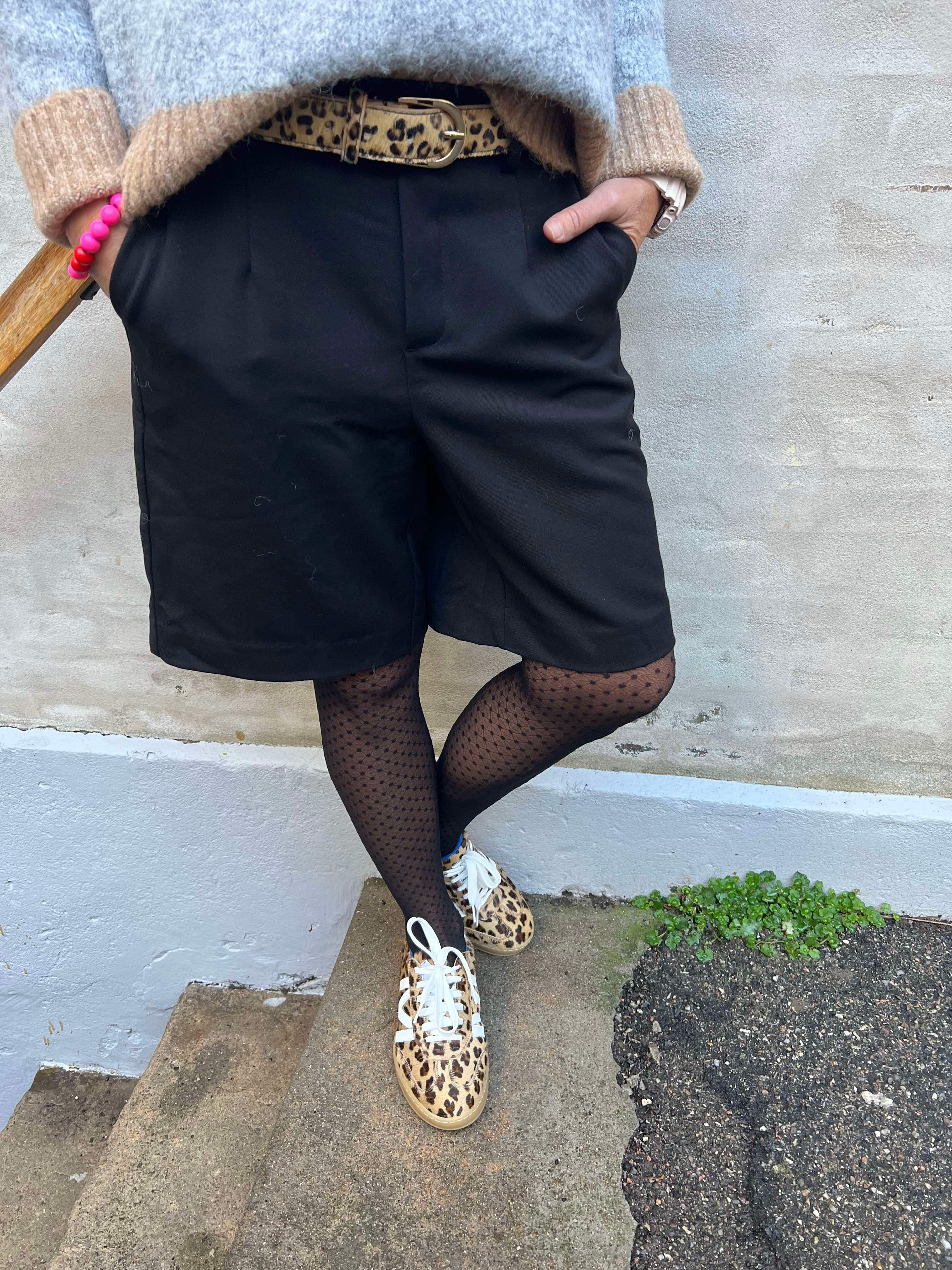 Lisa wide shorts black