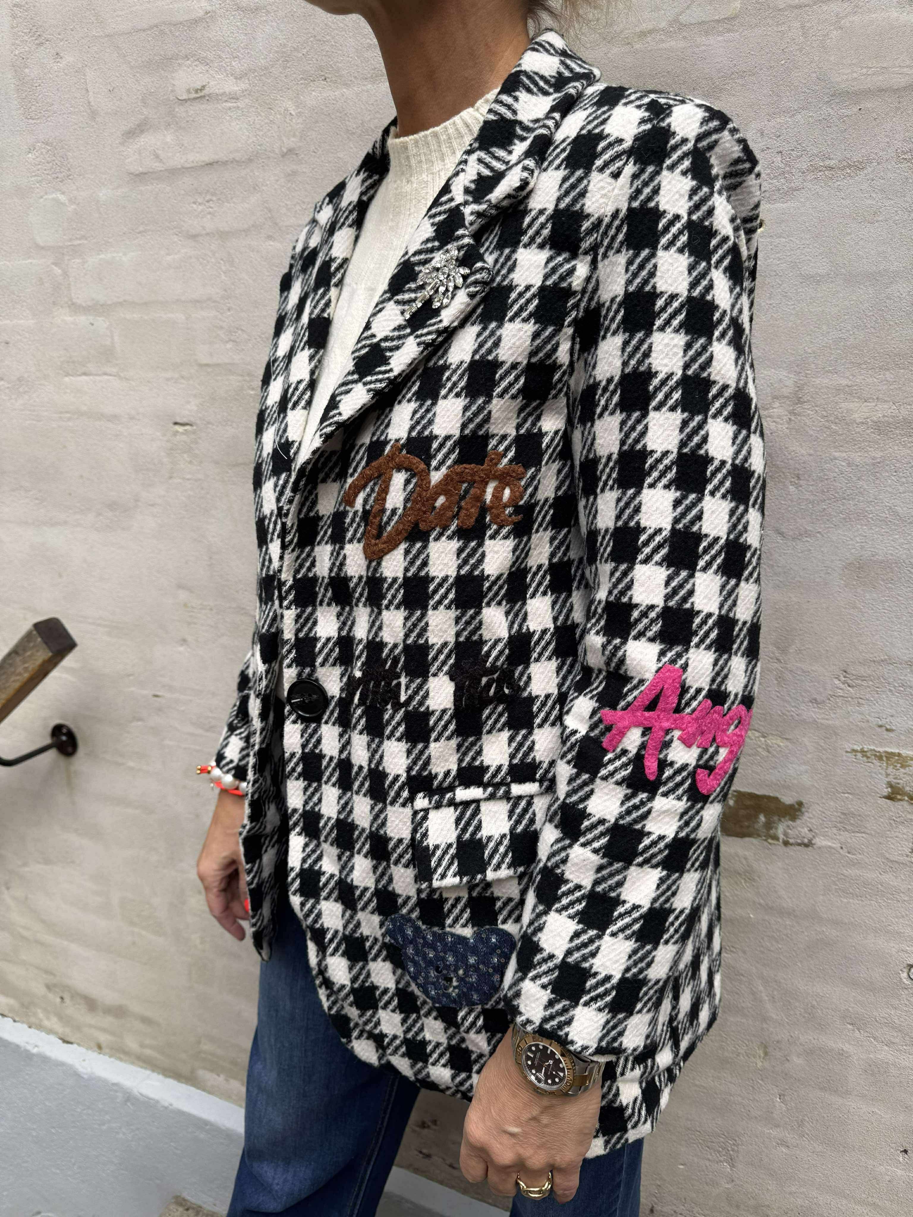 How to date Blazer - Black Check
