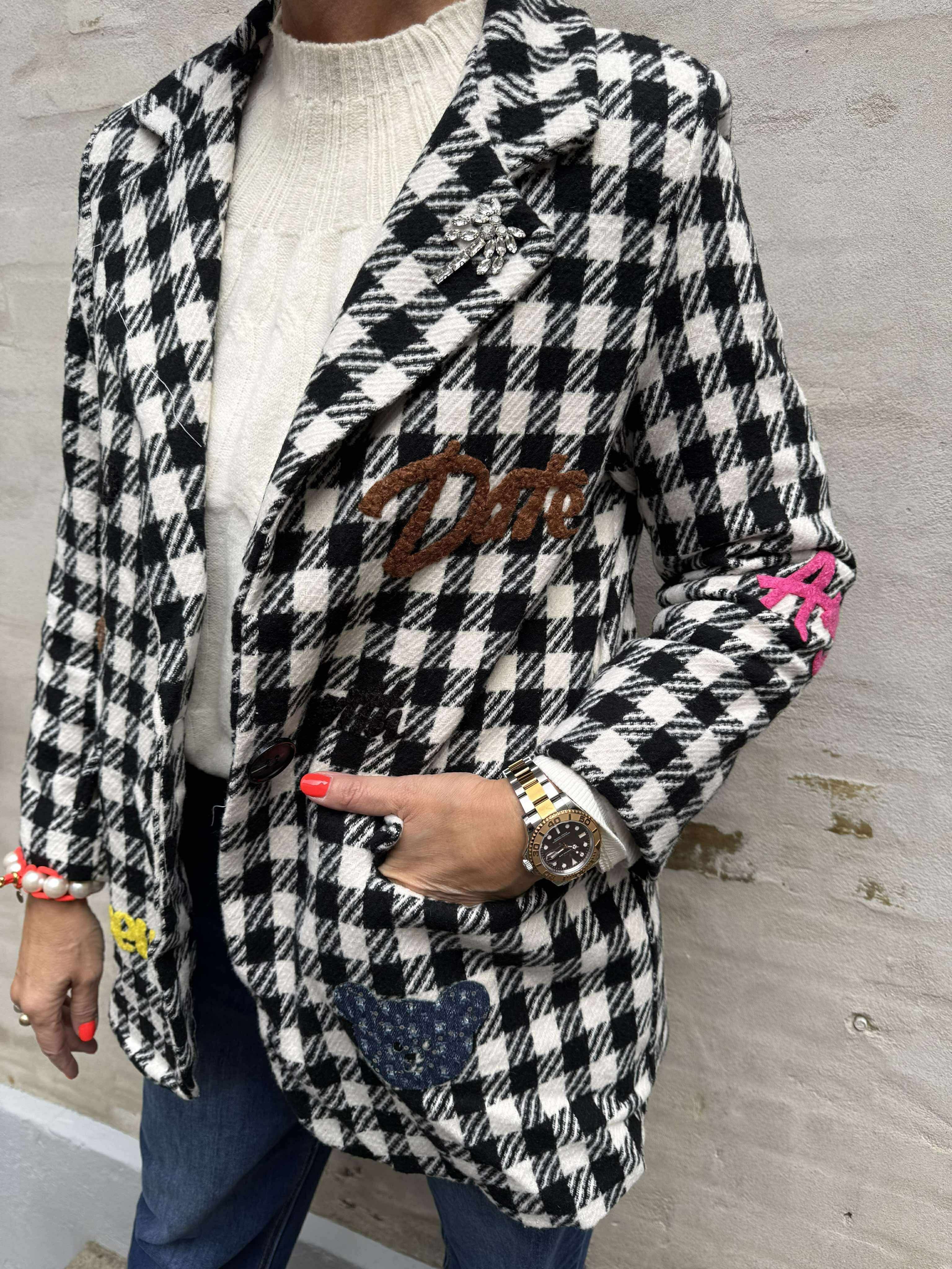 How to date Blazer - Black Check