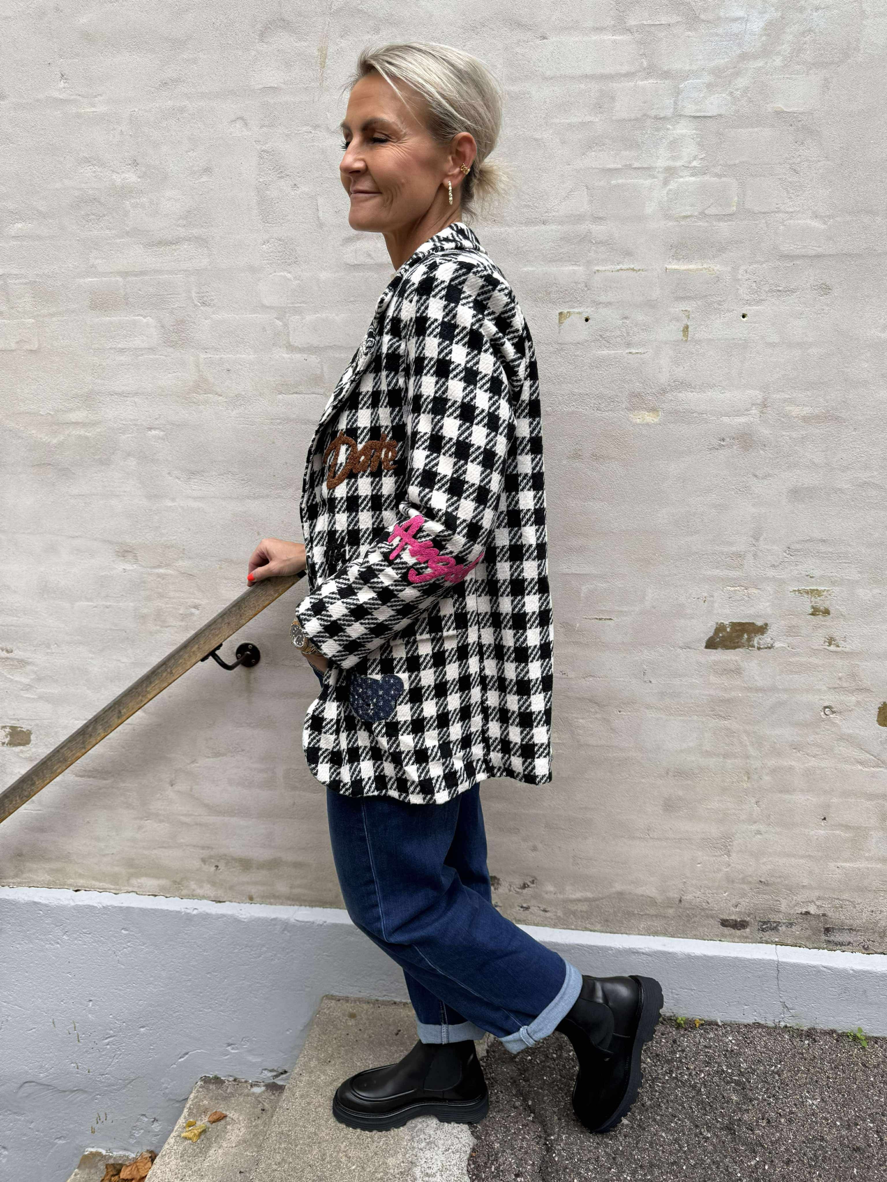 How to date Blazer - Black Check