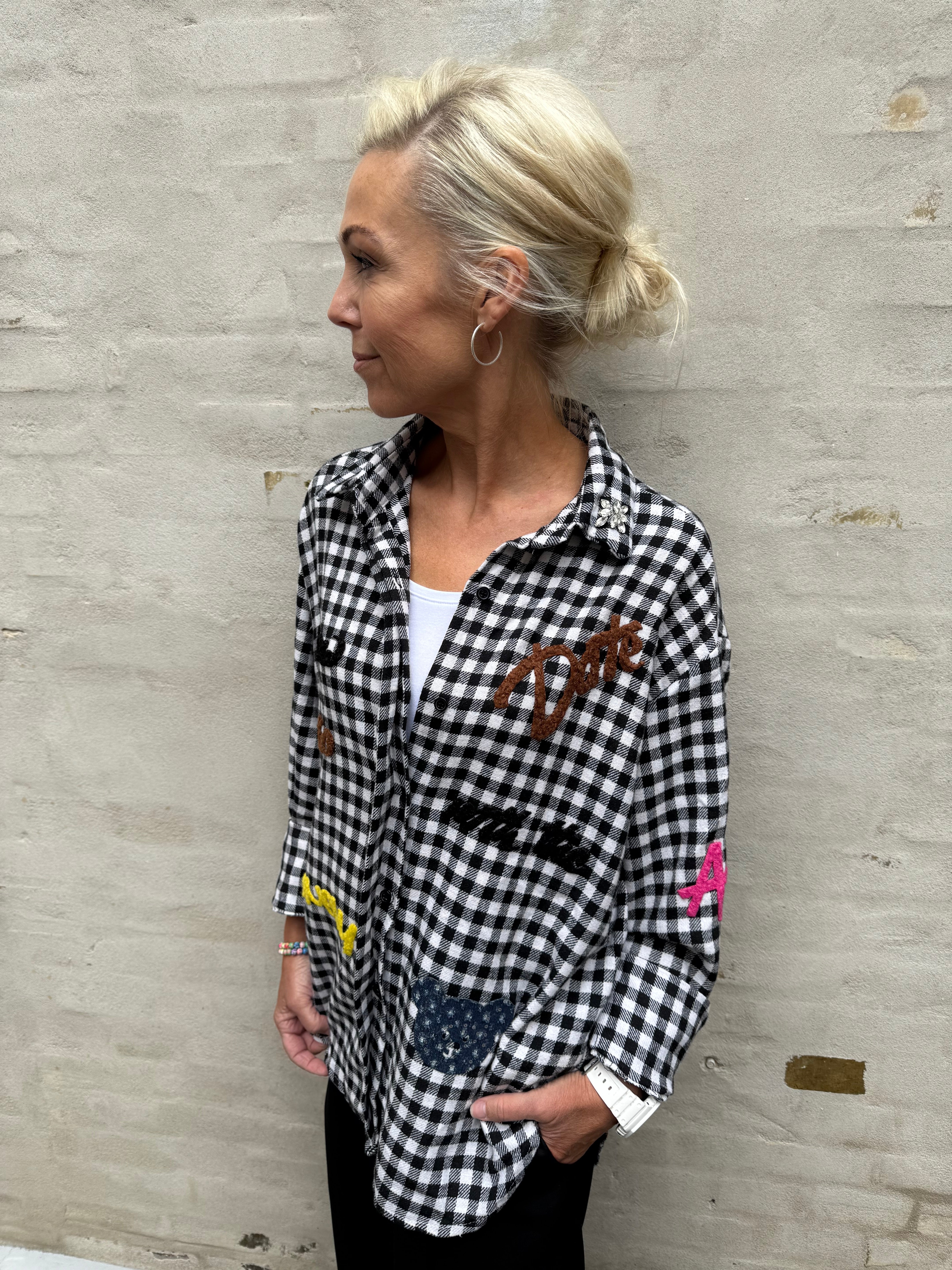 How to date Skjorte - Black Check