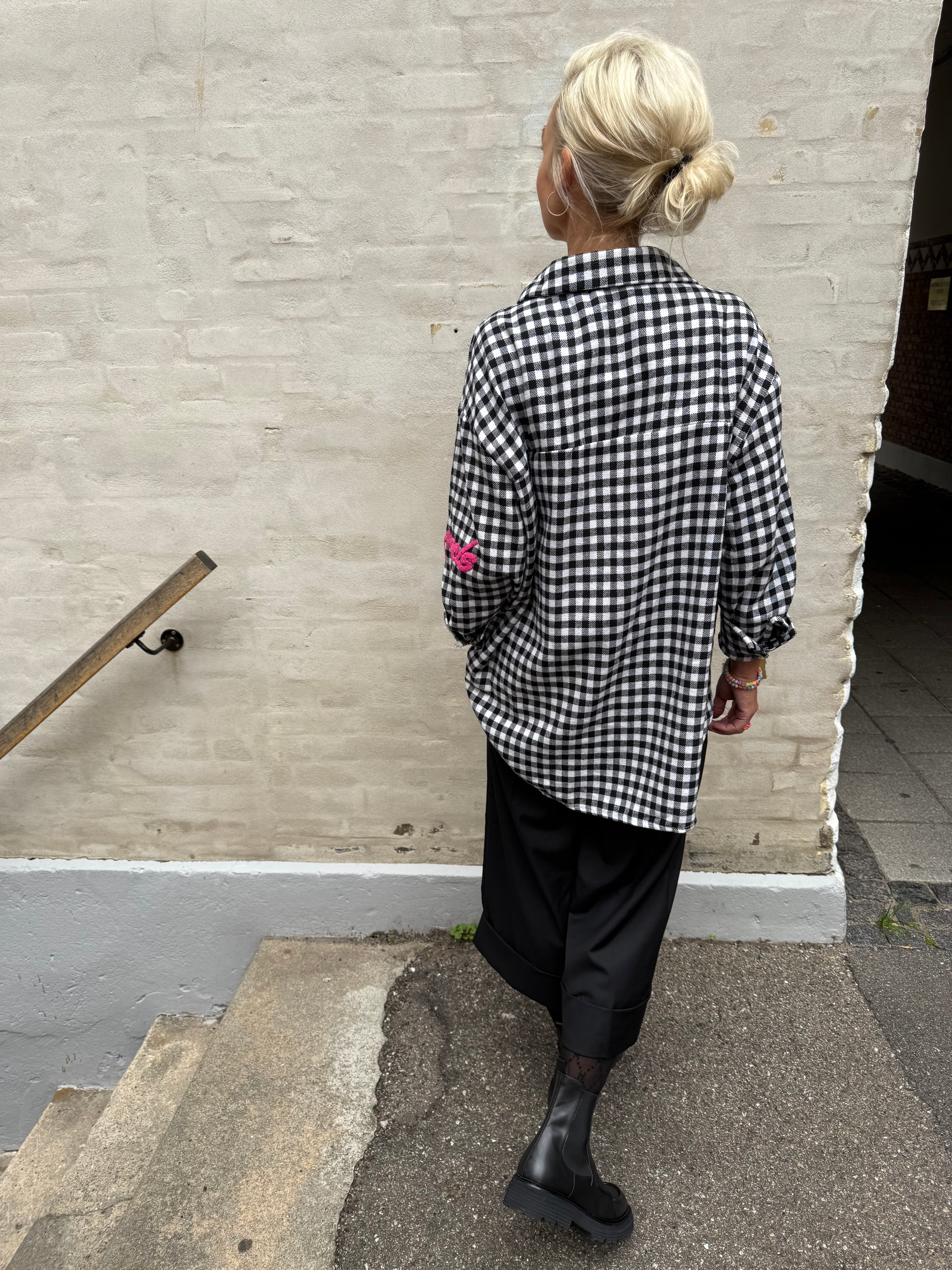 How to date Skjorte - Black Check