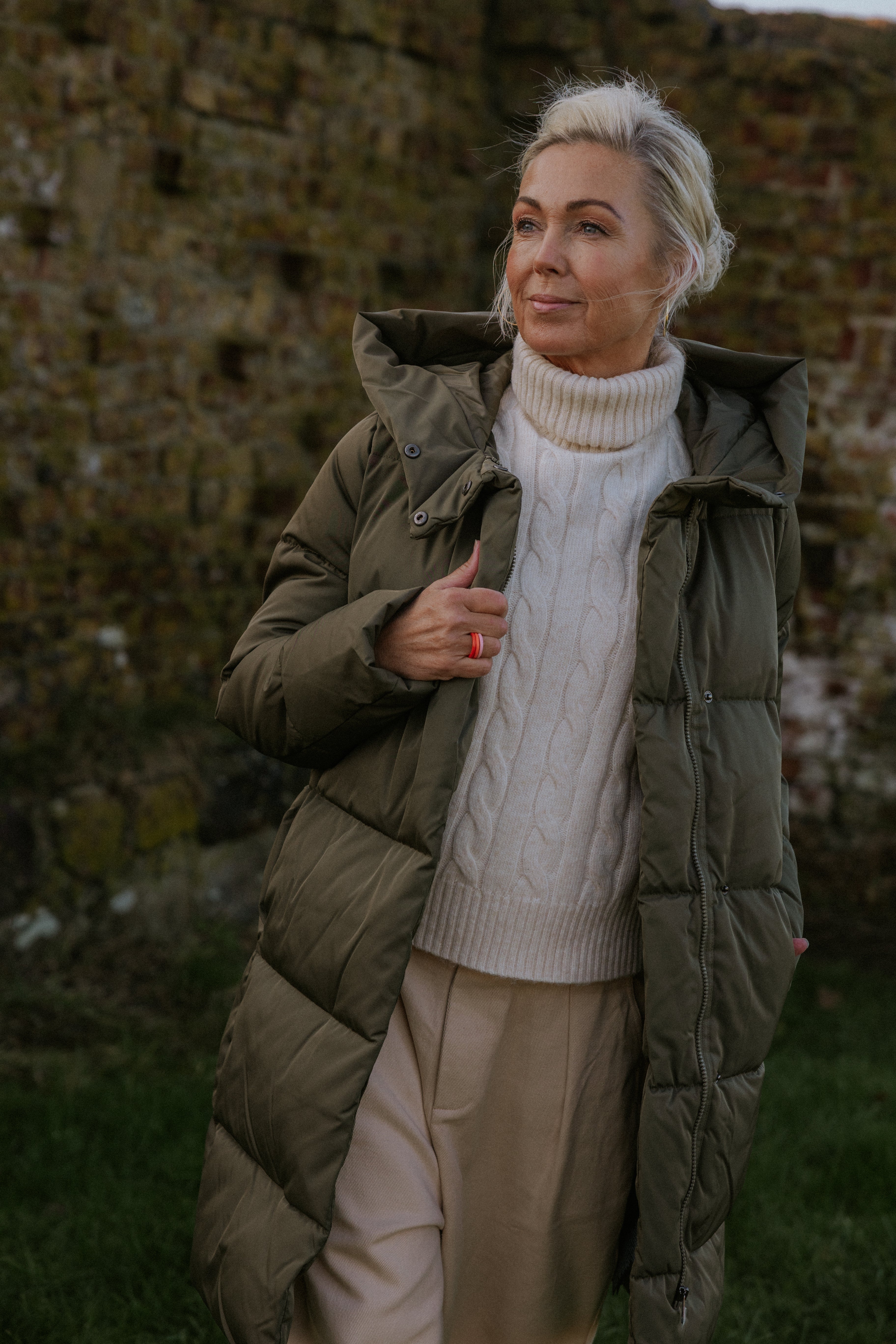 STELLA COAT - Grape Leaf