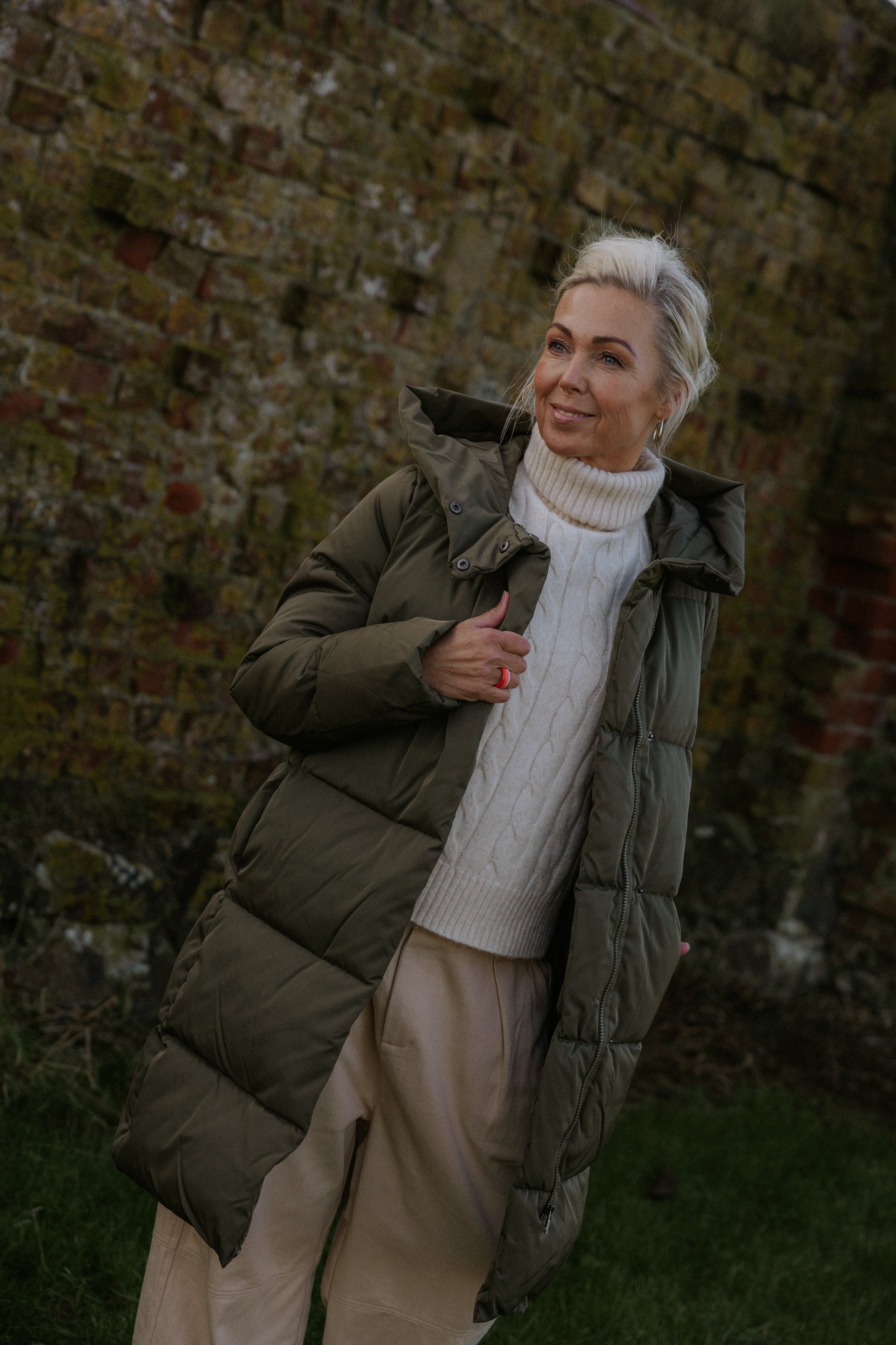 STELLA COAT - Grape Leaf