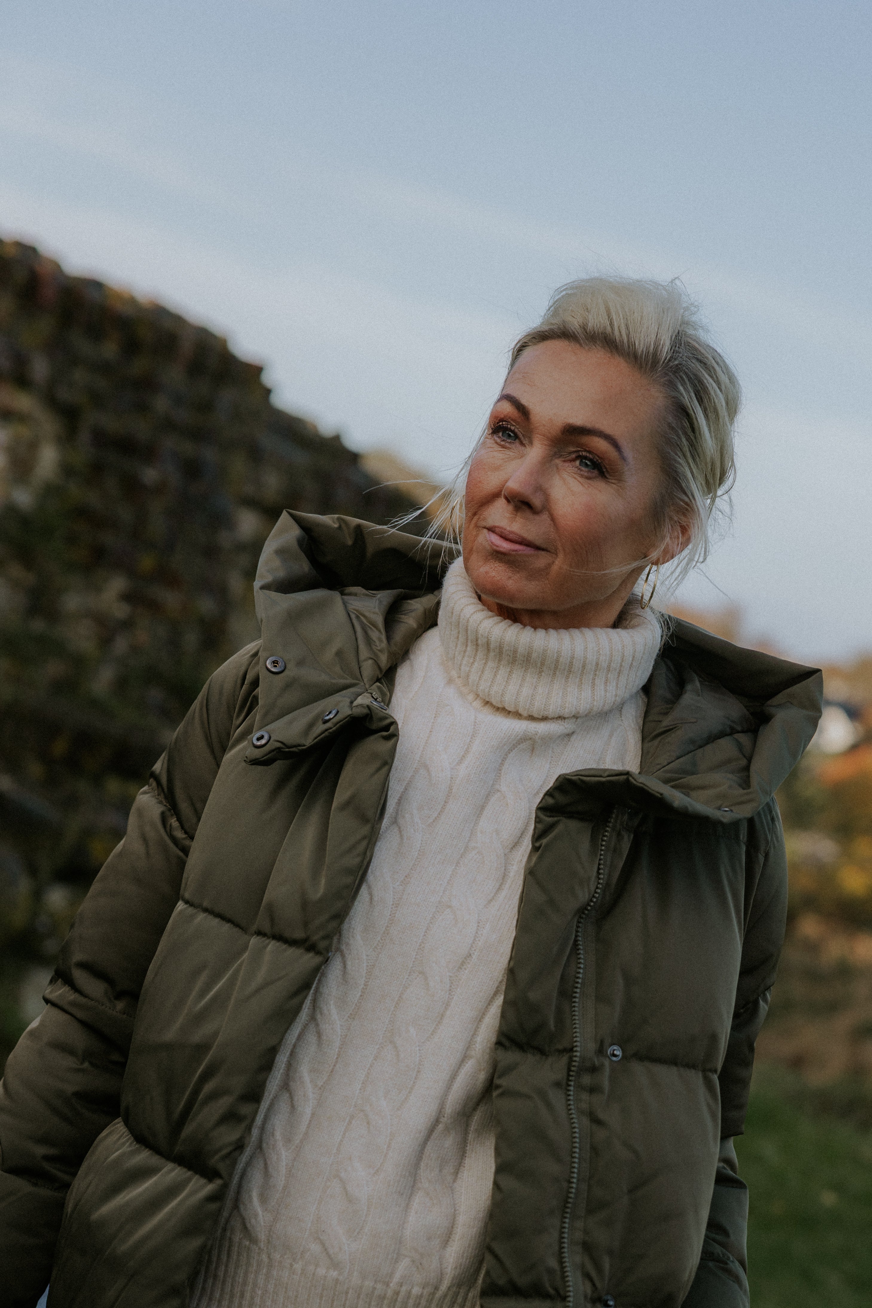 STELLA COAT - Grape Leaf