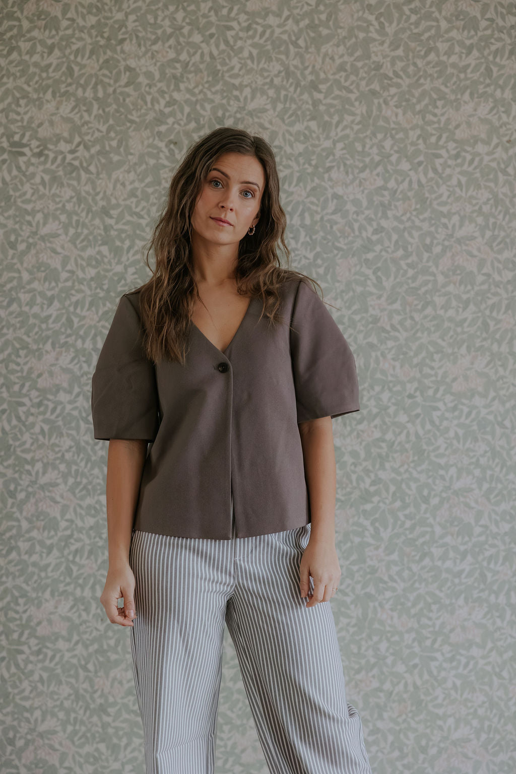 LISA S/S RE TOP - Morel