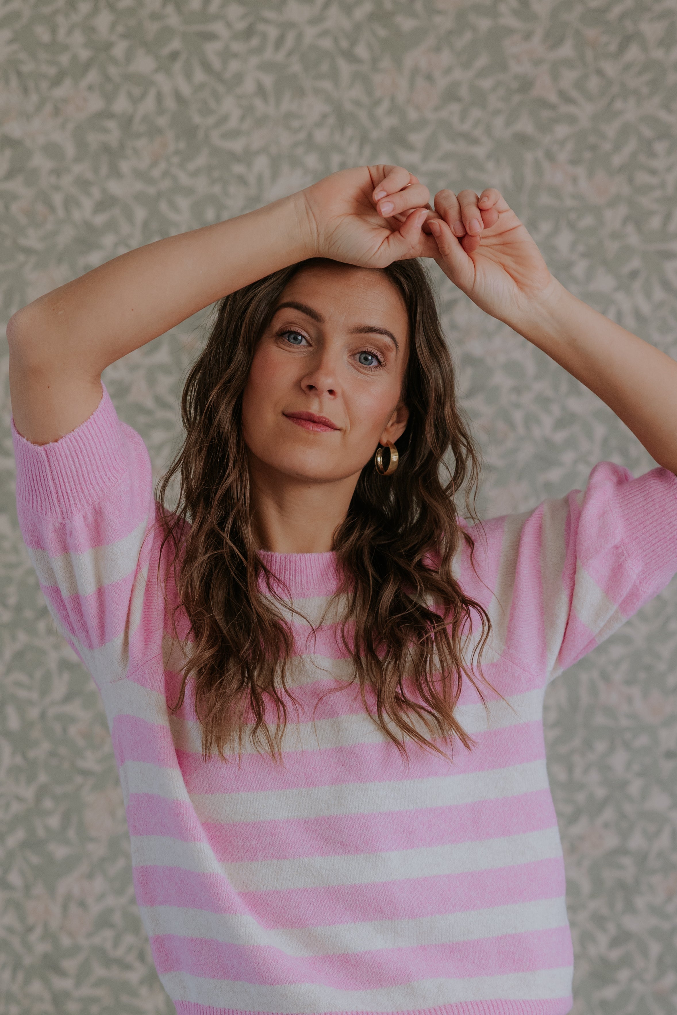 DOFFY O-NECK PULLOVER - Bonbon BIRCH