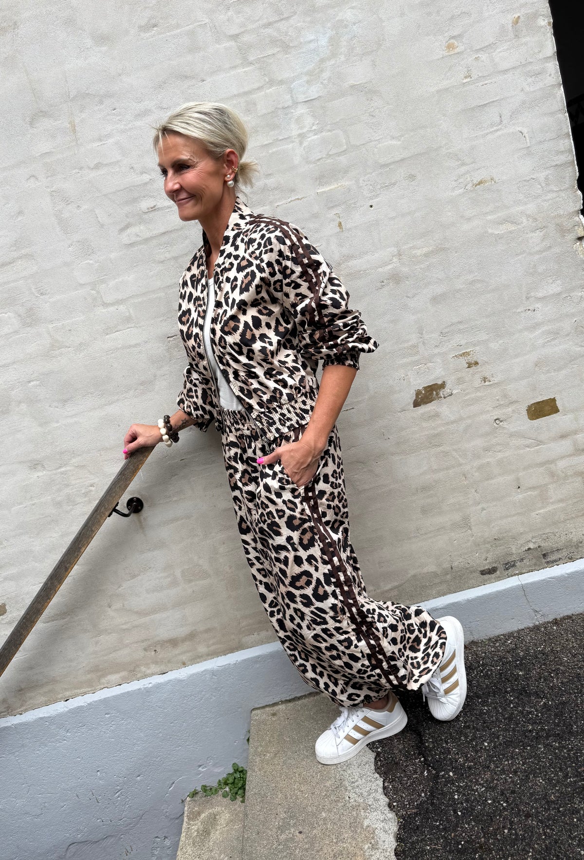 Leopard Jacket Poplin - Leopard