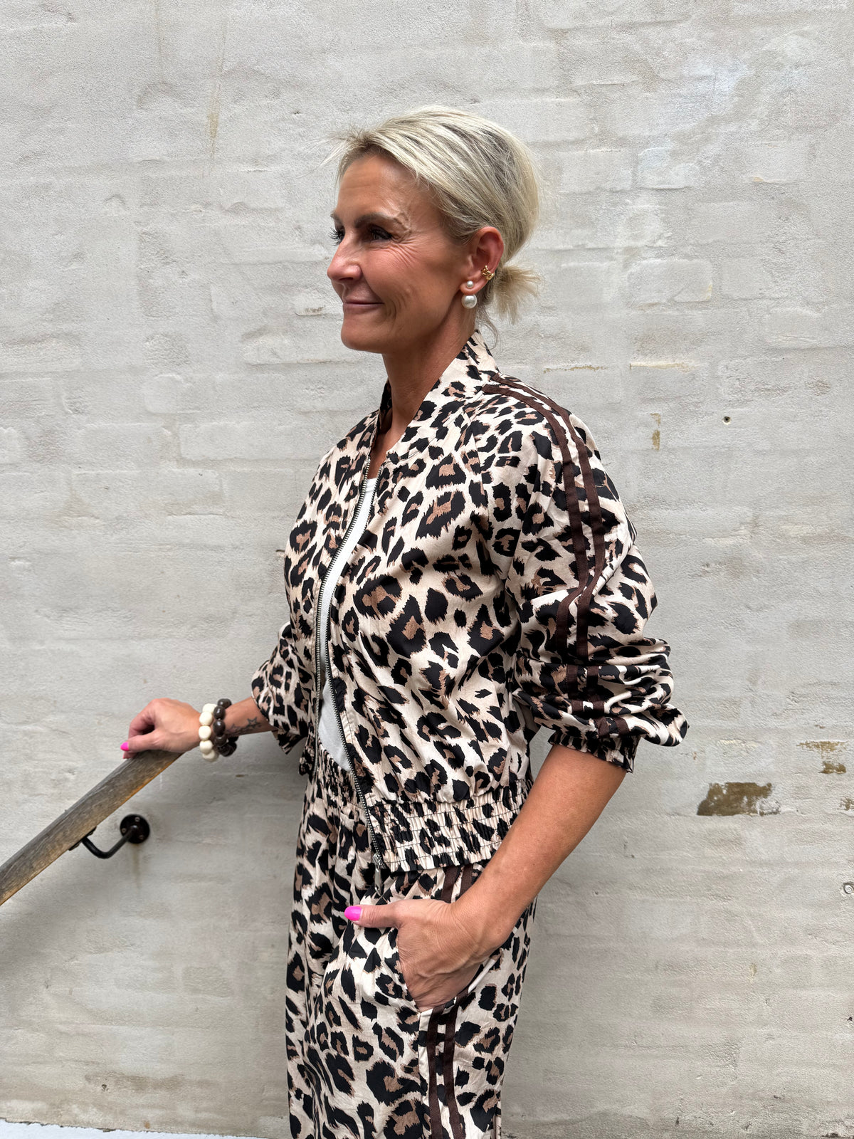 Leopard Jacket Poplin - Leopard
