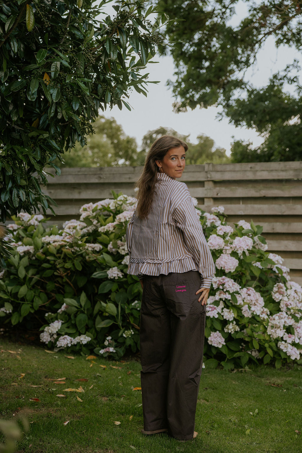 Stessi Shirt - Off White/Light Brown