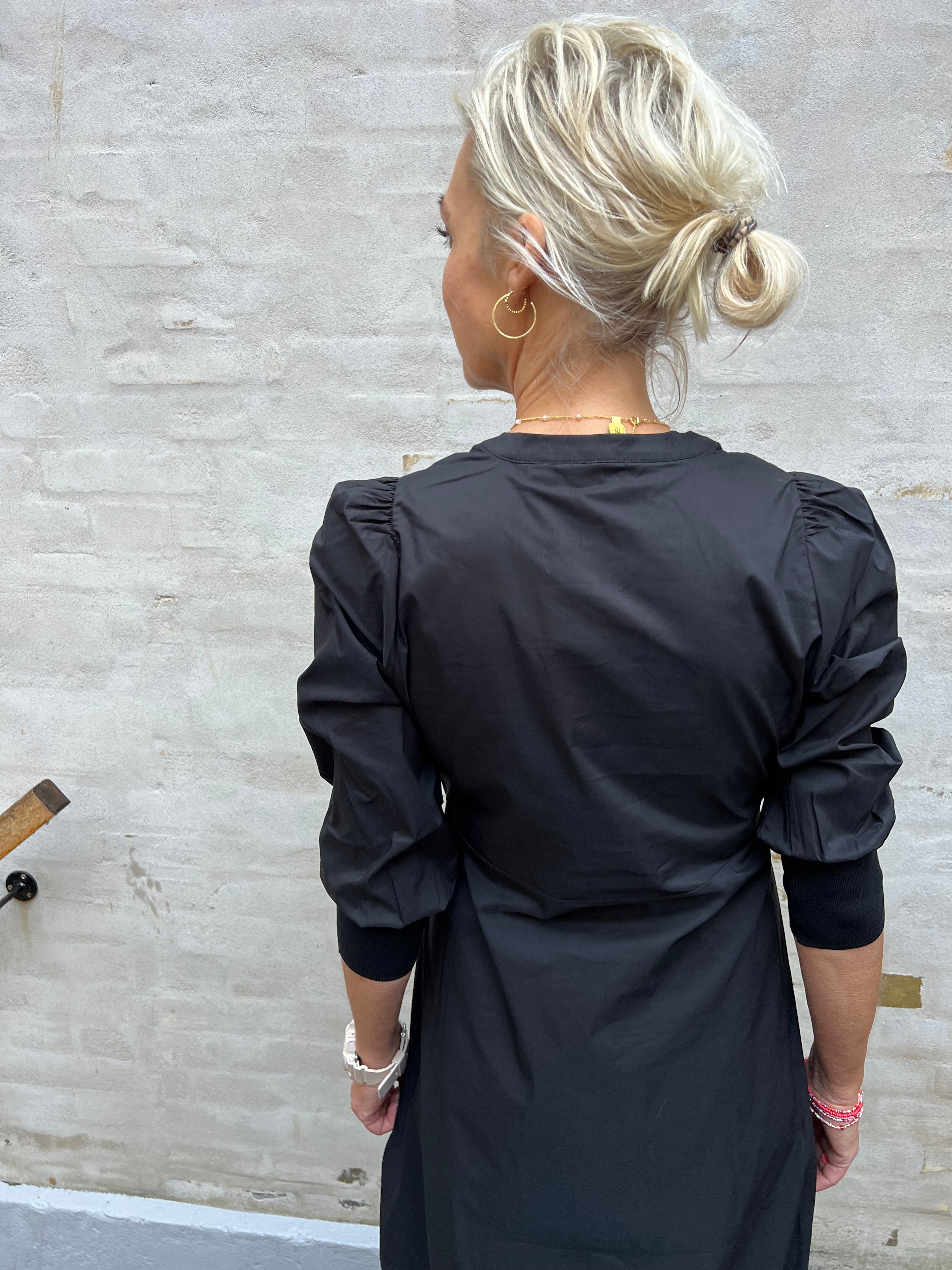 Antoinett 3/4 sleeve dress black