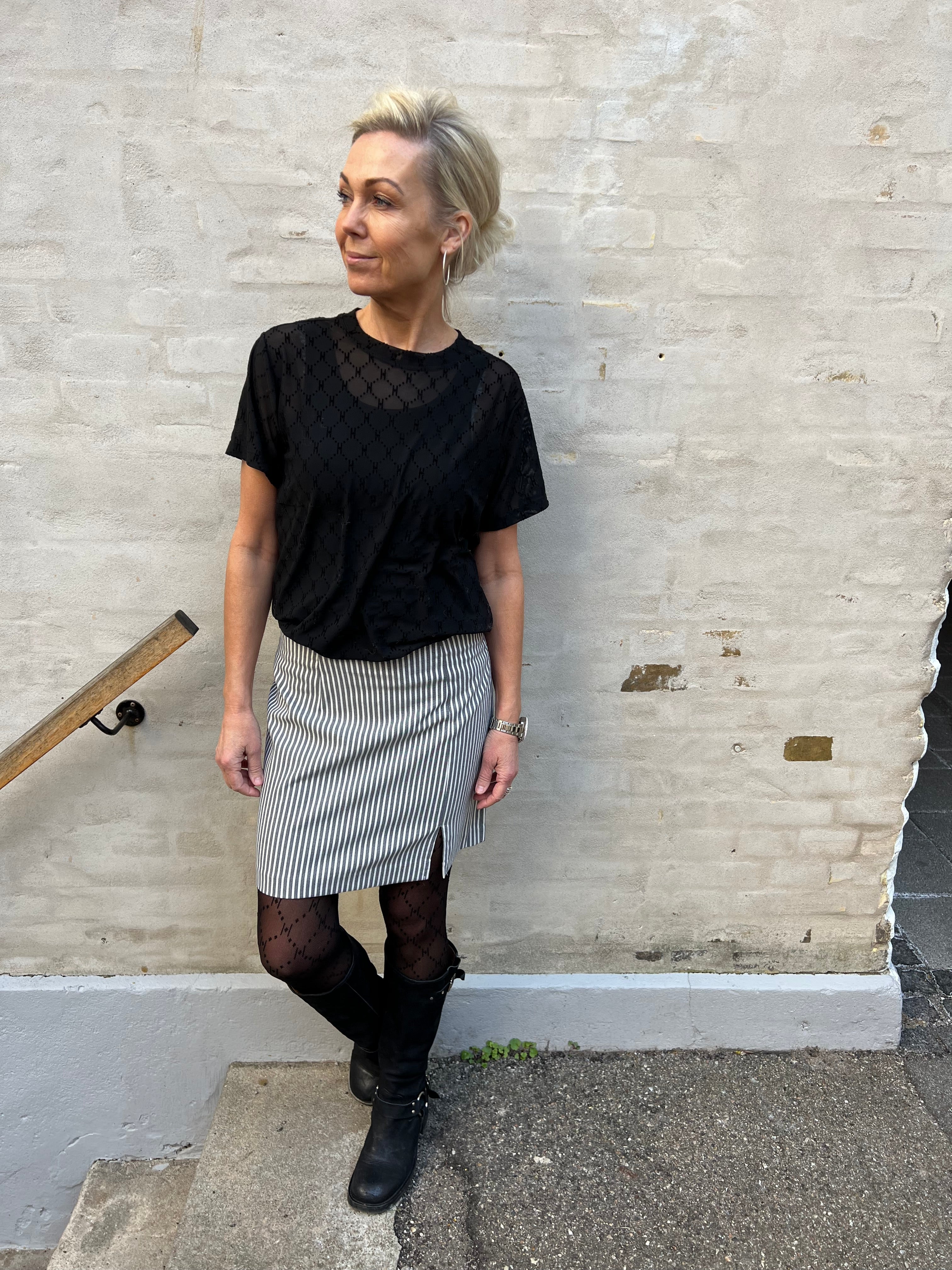 Lisa mini skirt cloud dancer/sky captain