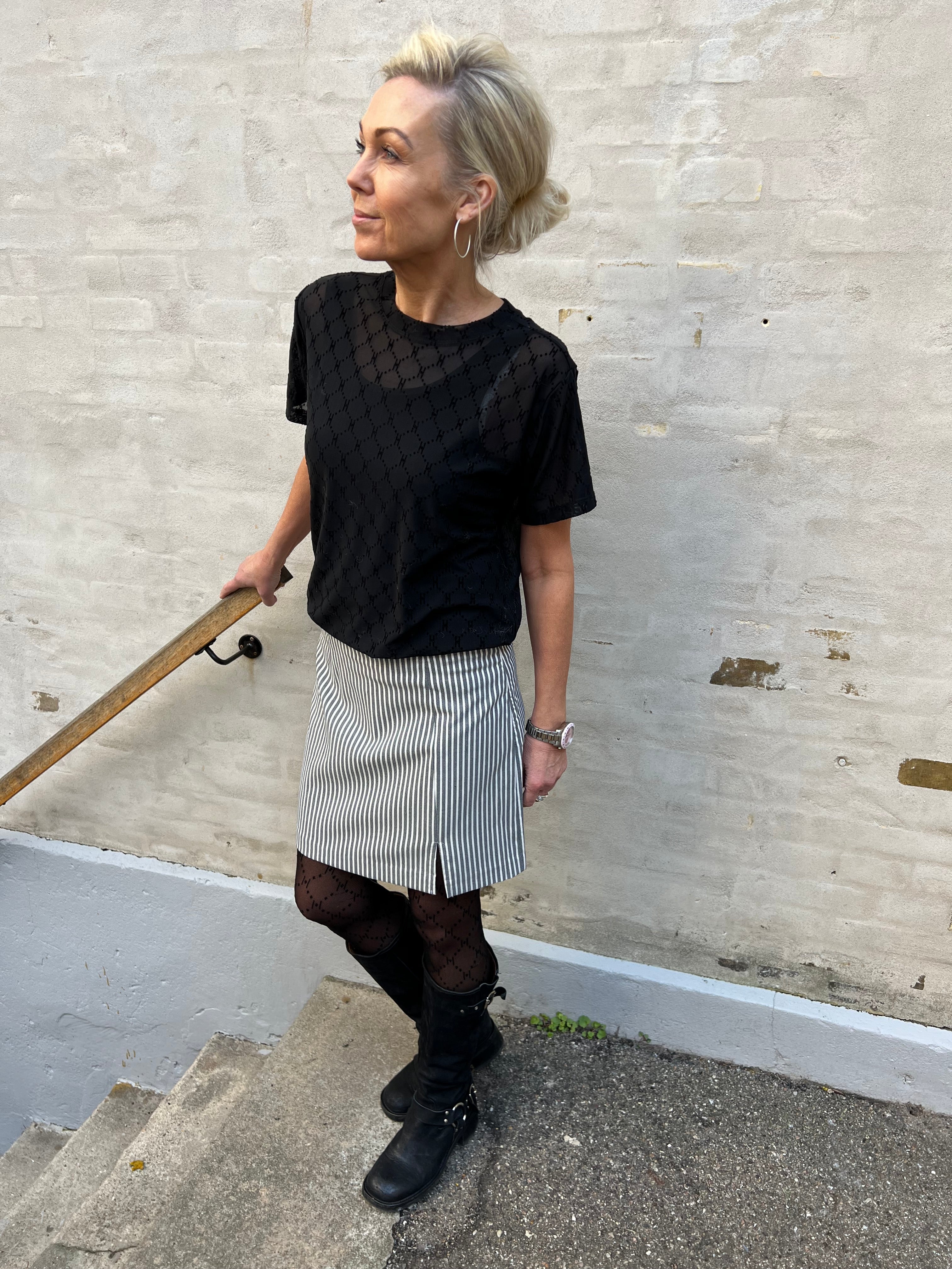 Lisa mini skirt cloud dancer/sky captain